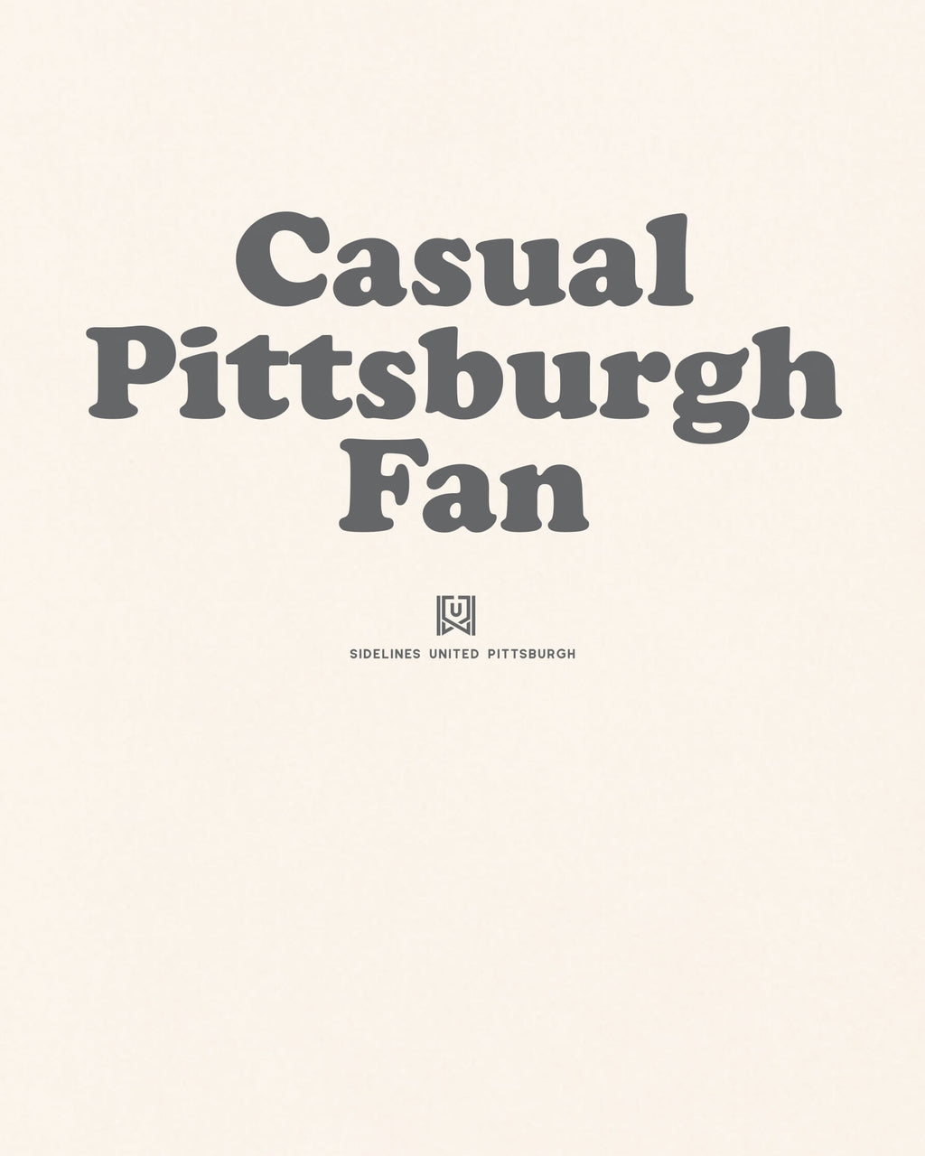 PGH Casual Fan Tee - Vintage White - Zoom