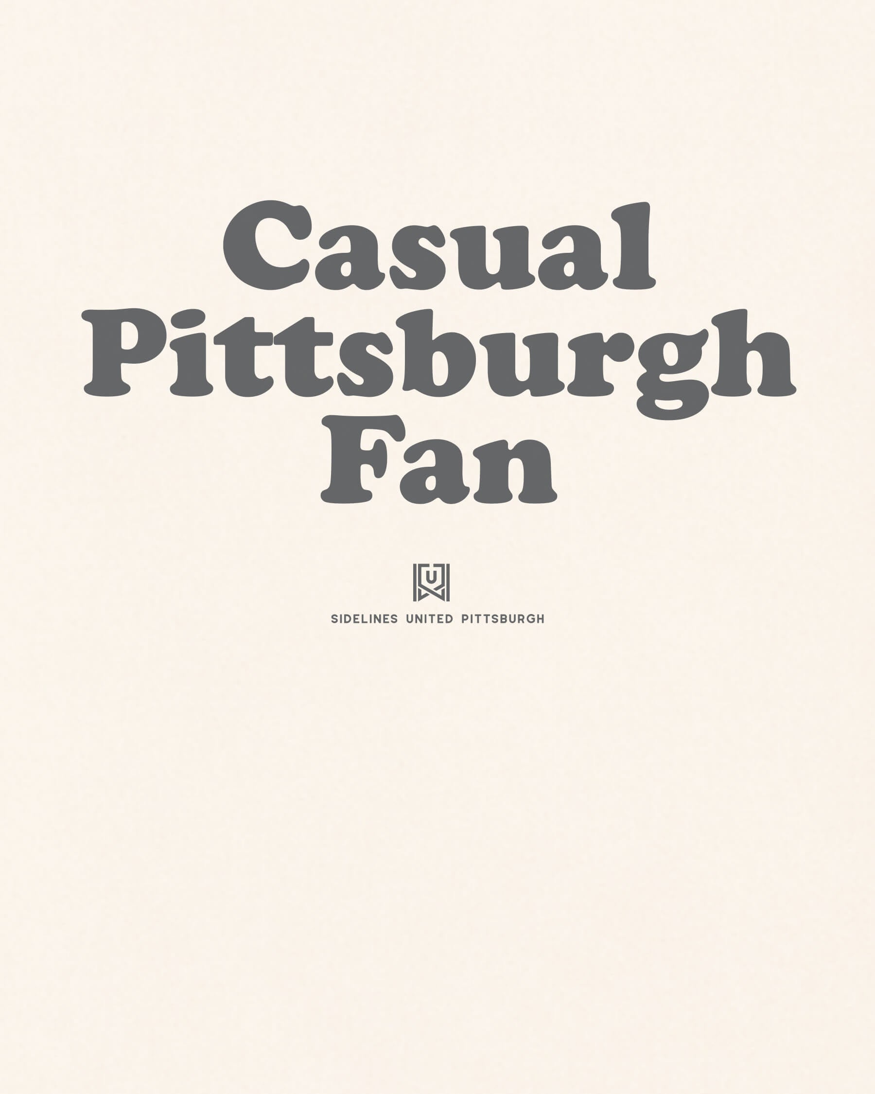 PGH Casual Fan Tee - Vintage White - Zoom