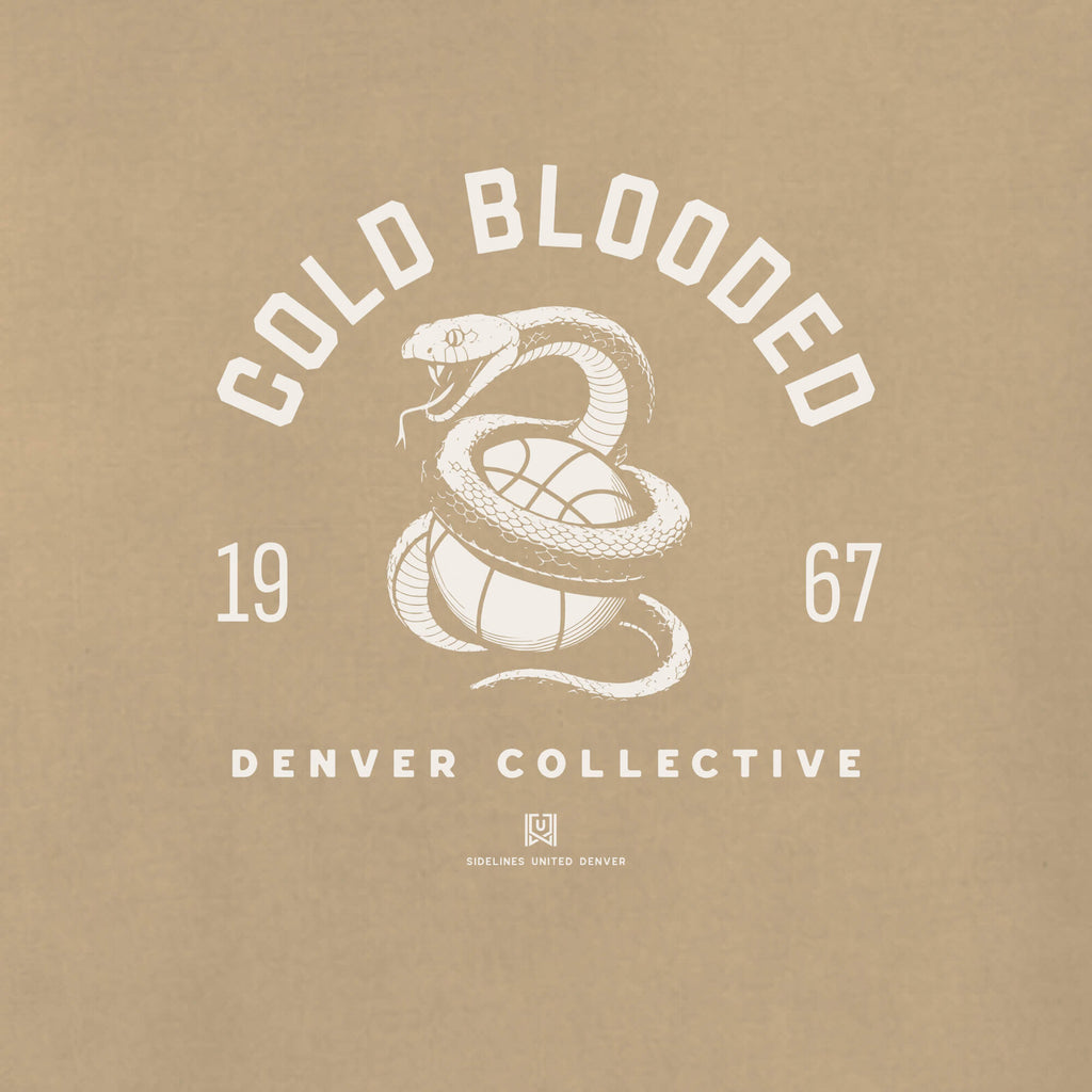 DEN Cold Blooded Khaki Tee
