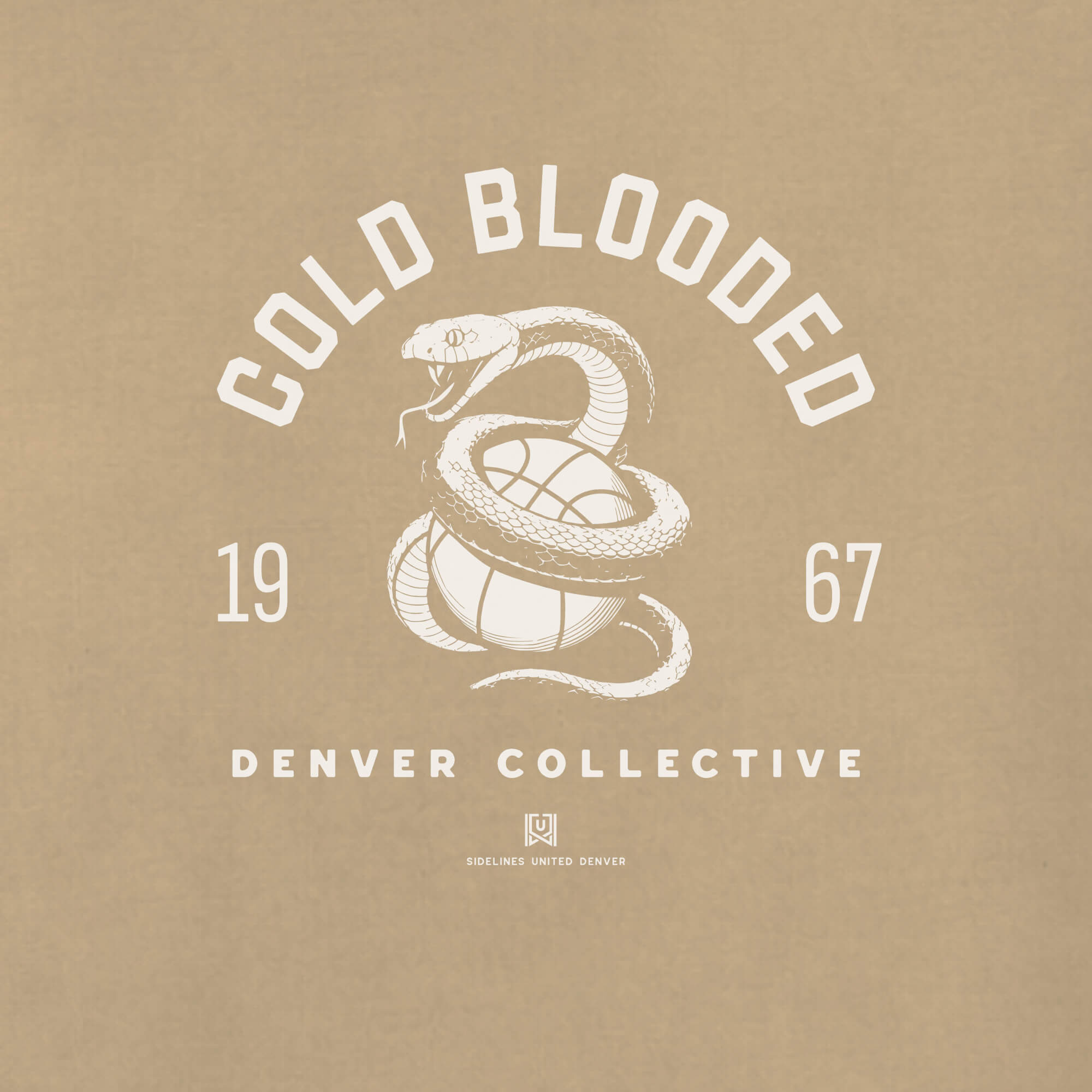 DEN Cold Blooded Khaki Tee
