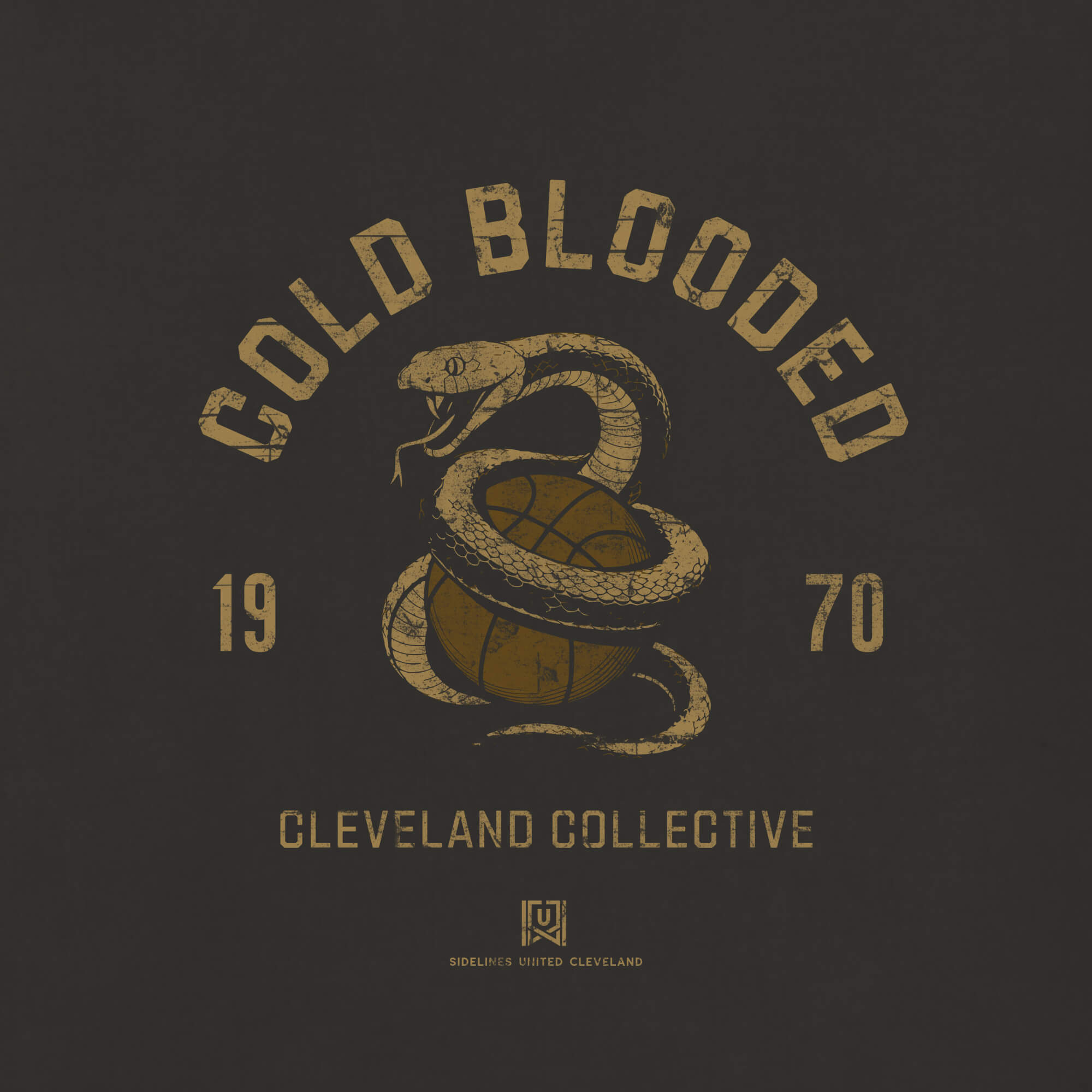 CLE Cold Blooded Black Tee