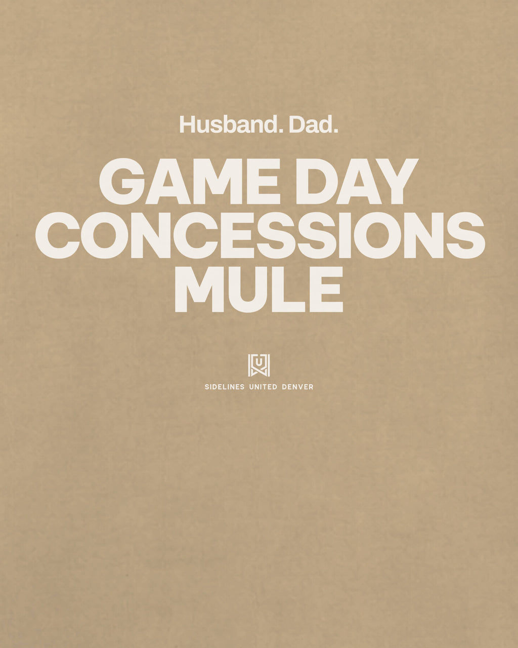 DEN Concessions Mule Khaki Tee
