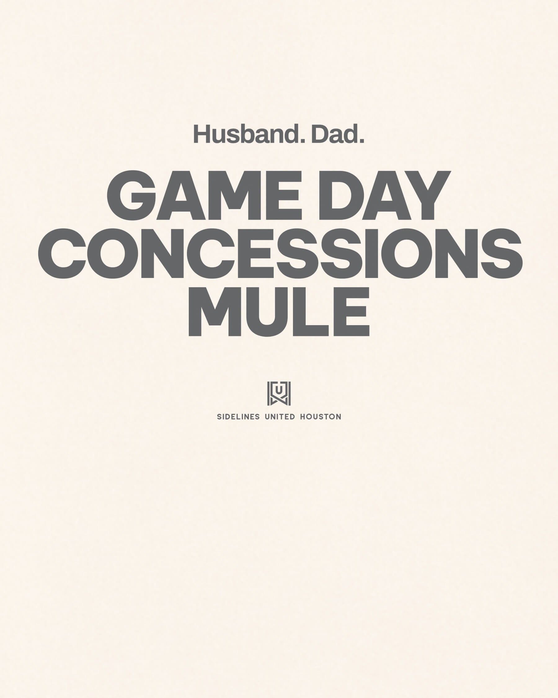 HOU Concessions Mule Vintage White Tee