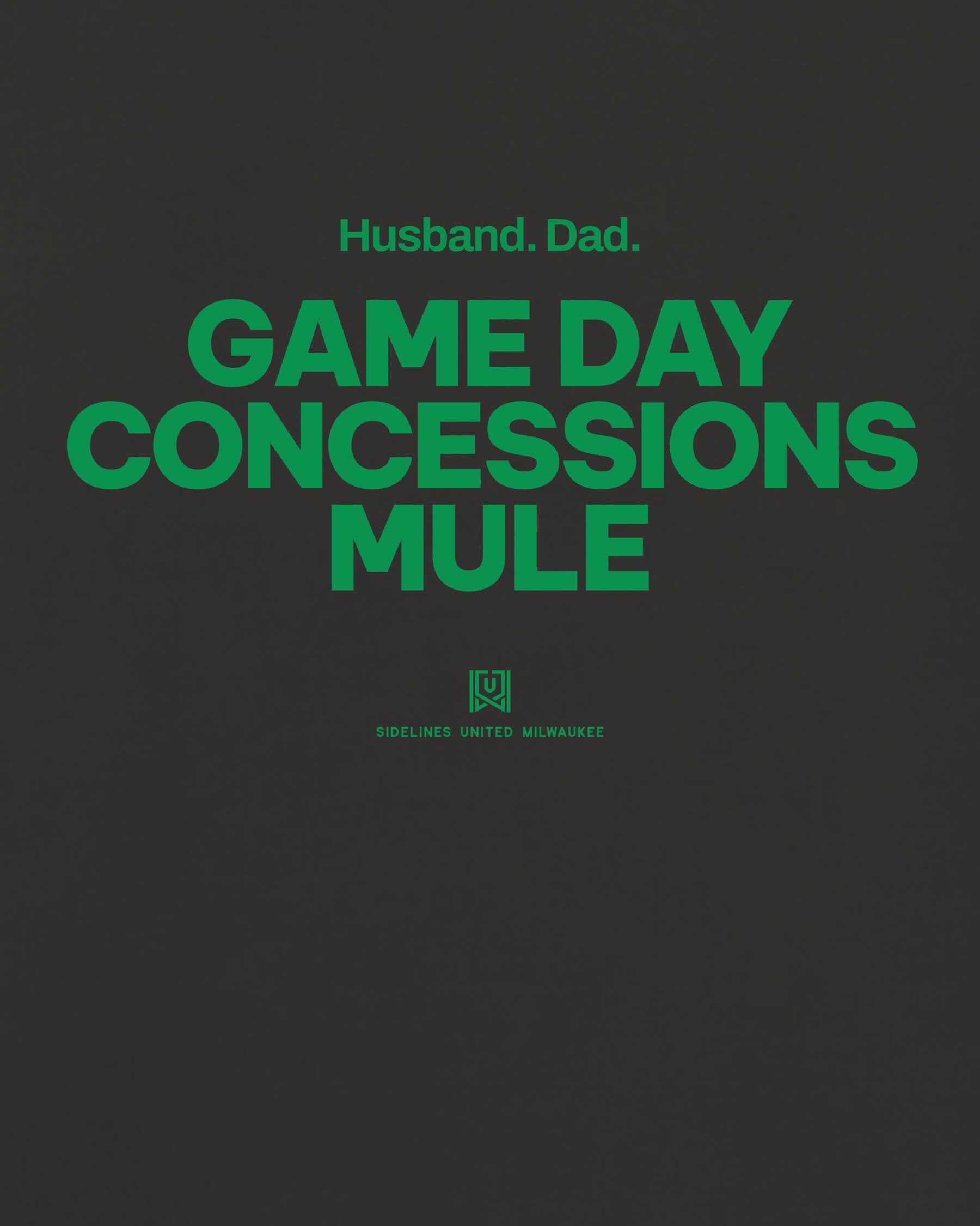 MKE Concessions Mule Black Tee