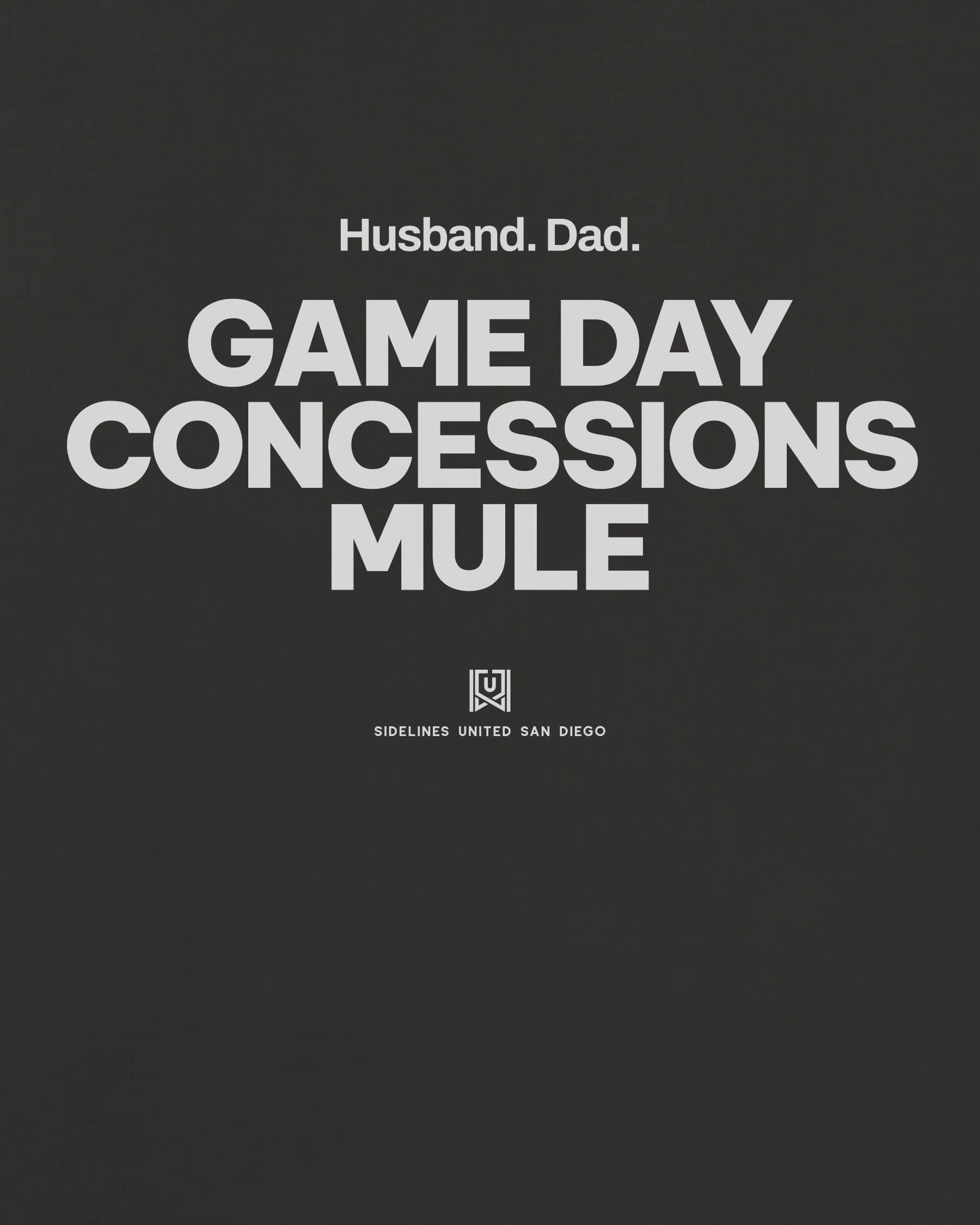 SD Concessions Mule Black Tee
