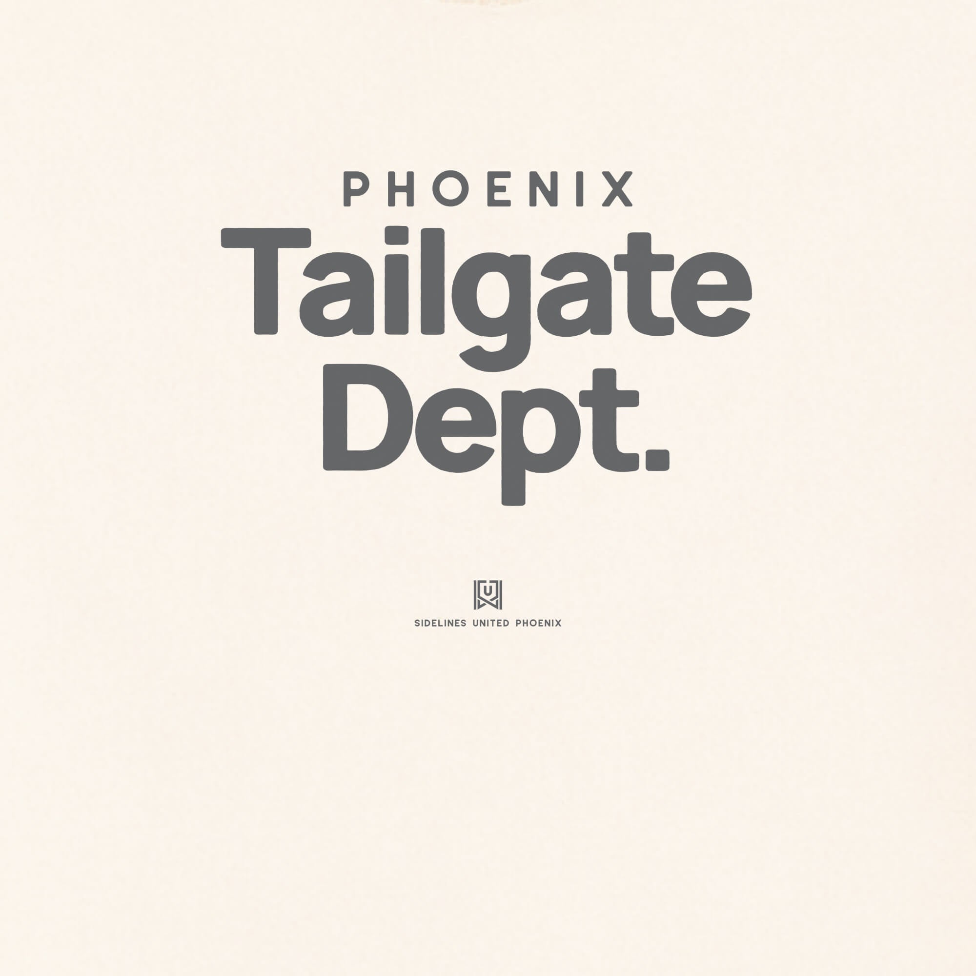 PHX Dept Vintage White Tee