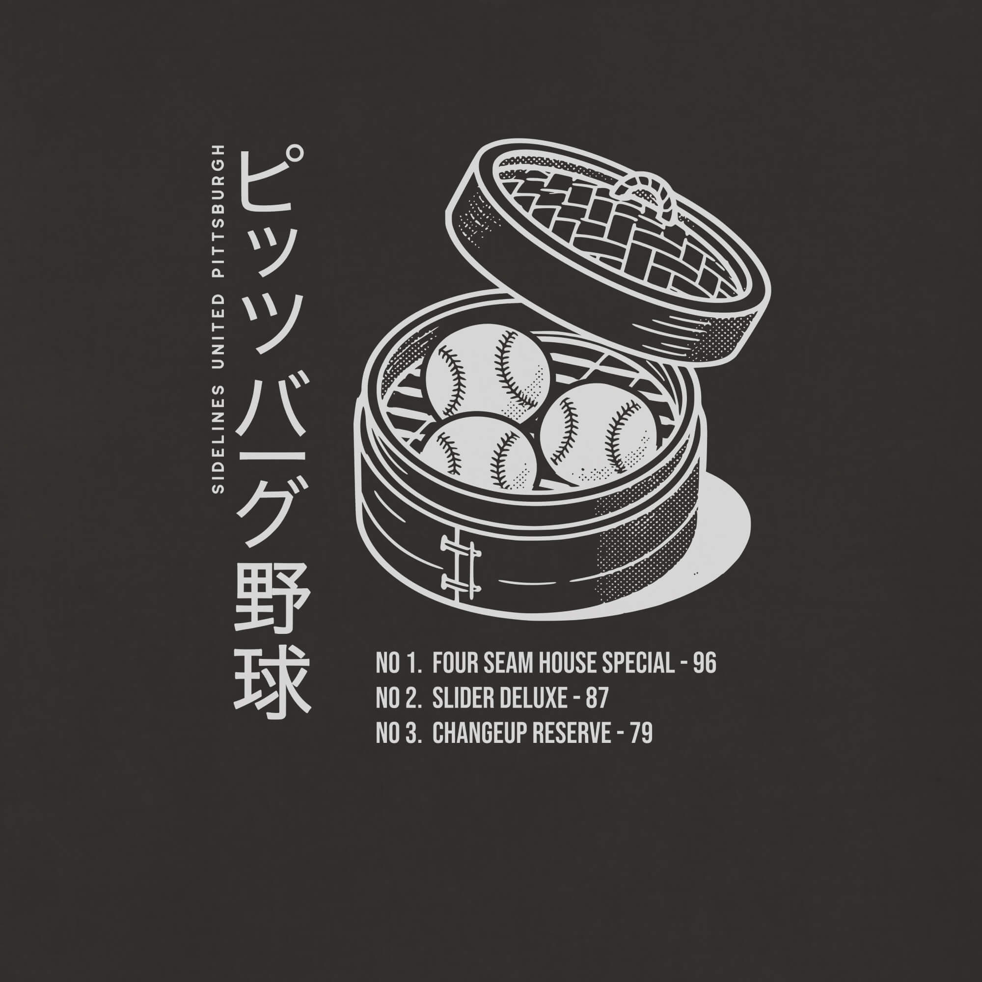 PGH Dim Sum Black Tee