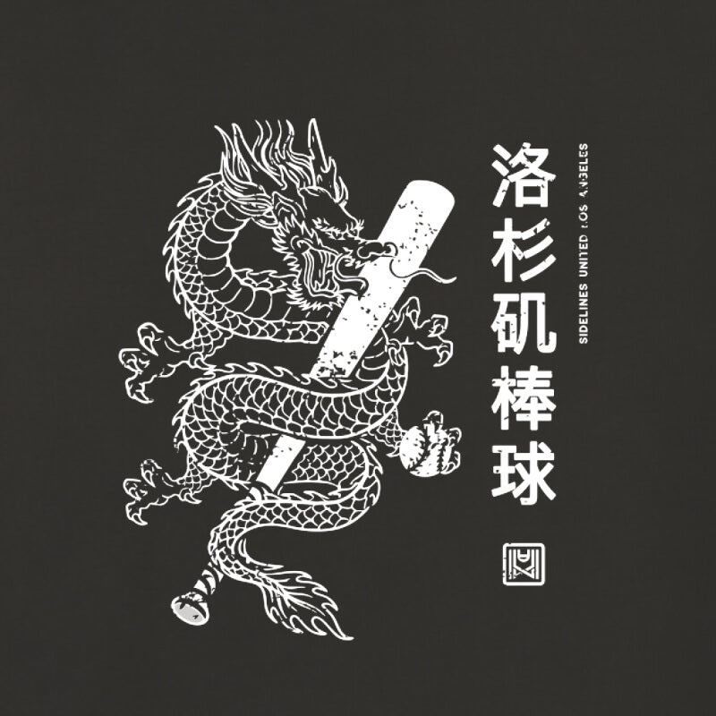 LA Dragon Black Tee