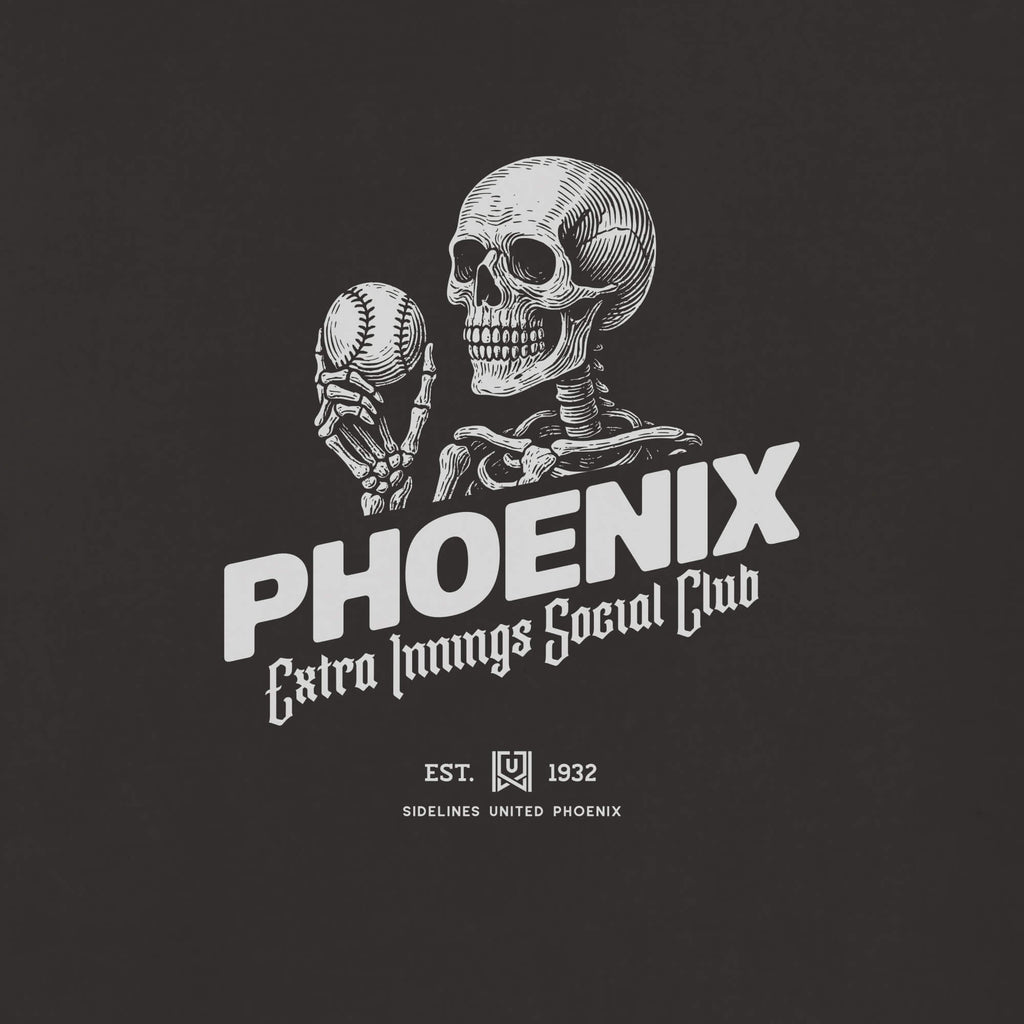 PHX Extra Innings Black Tee