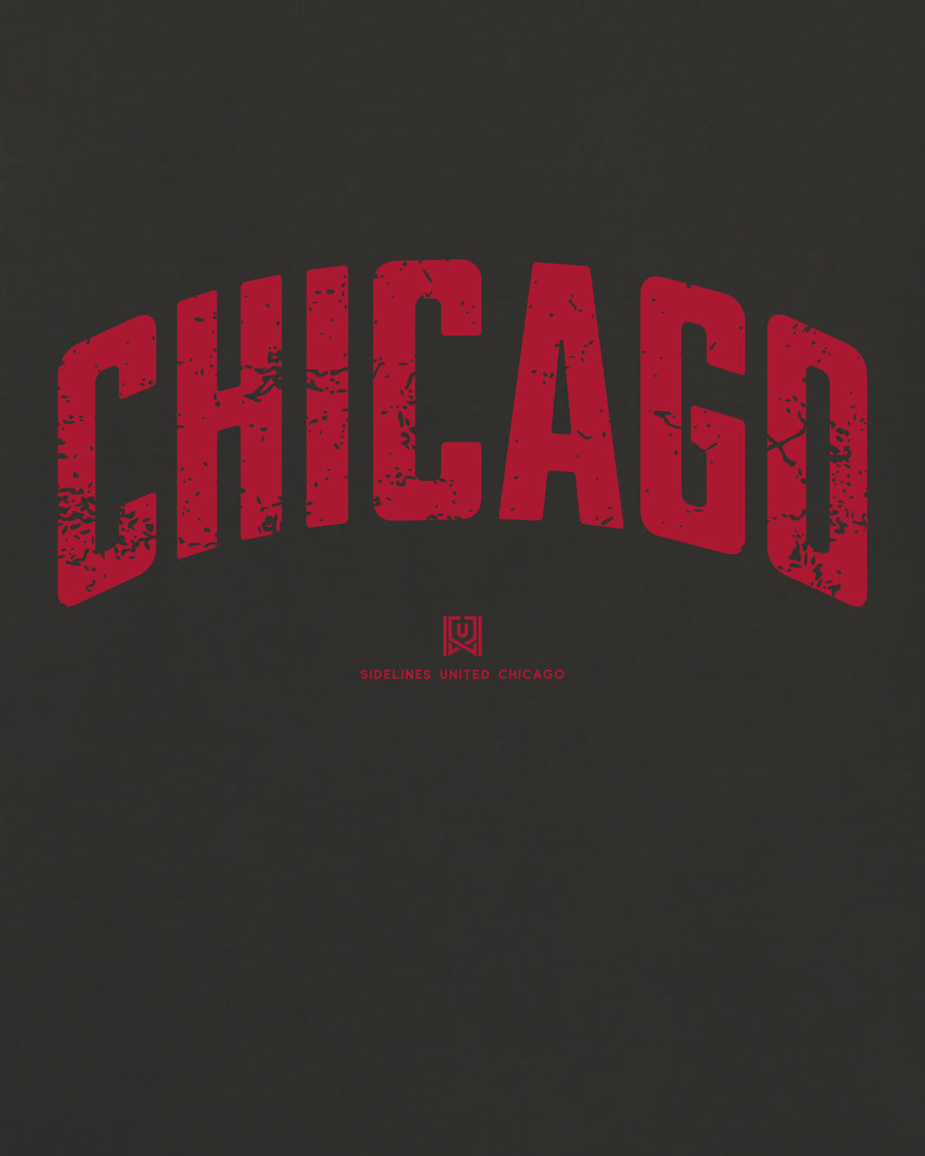 CHI Foundations Tee - Washed Black / Red - Zoom
