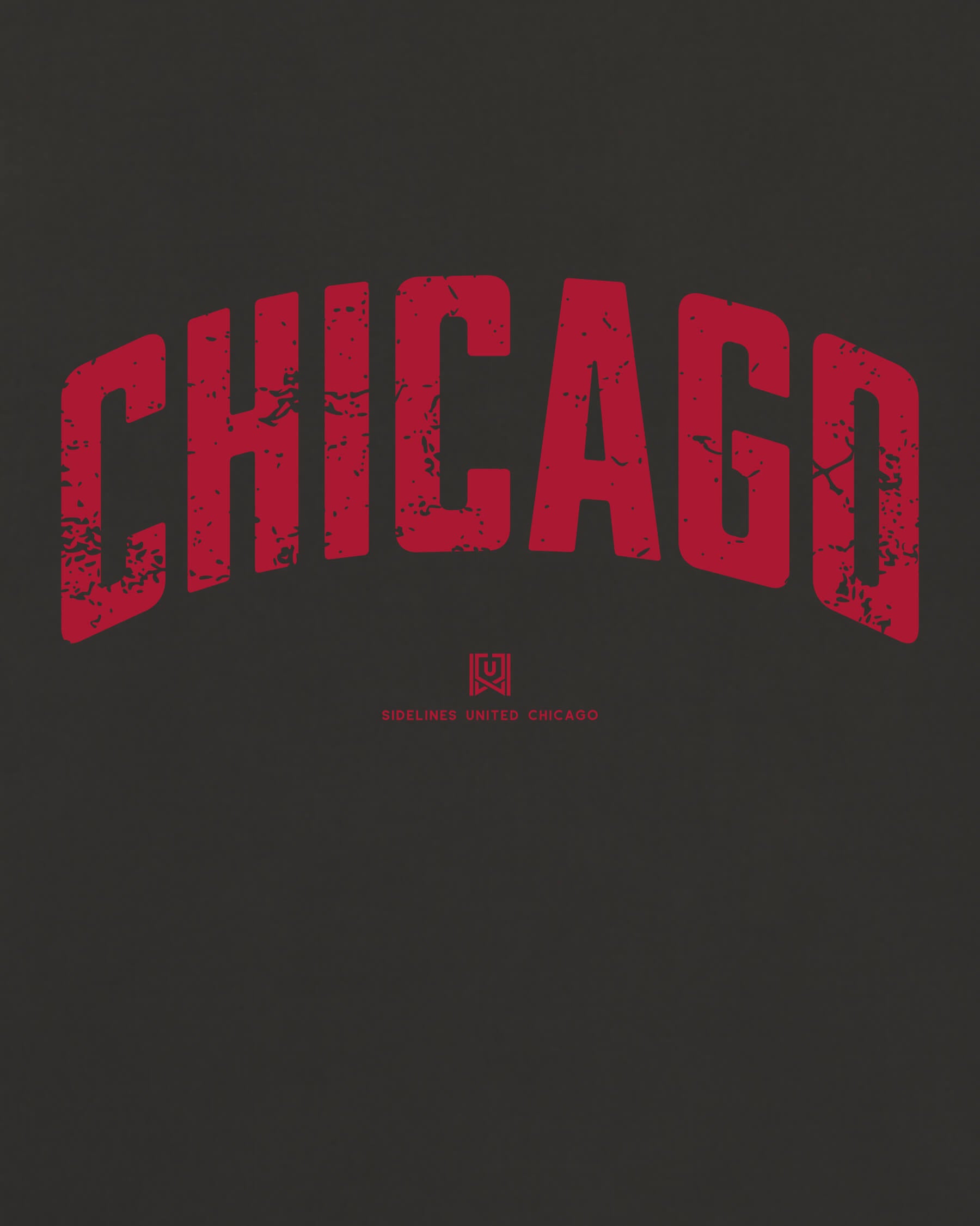 CHI Foundations Tee - Washed Black / Red - Zoom