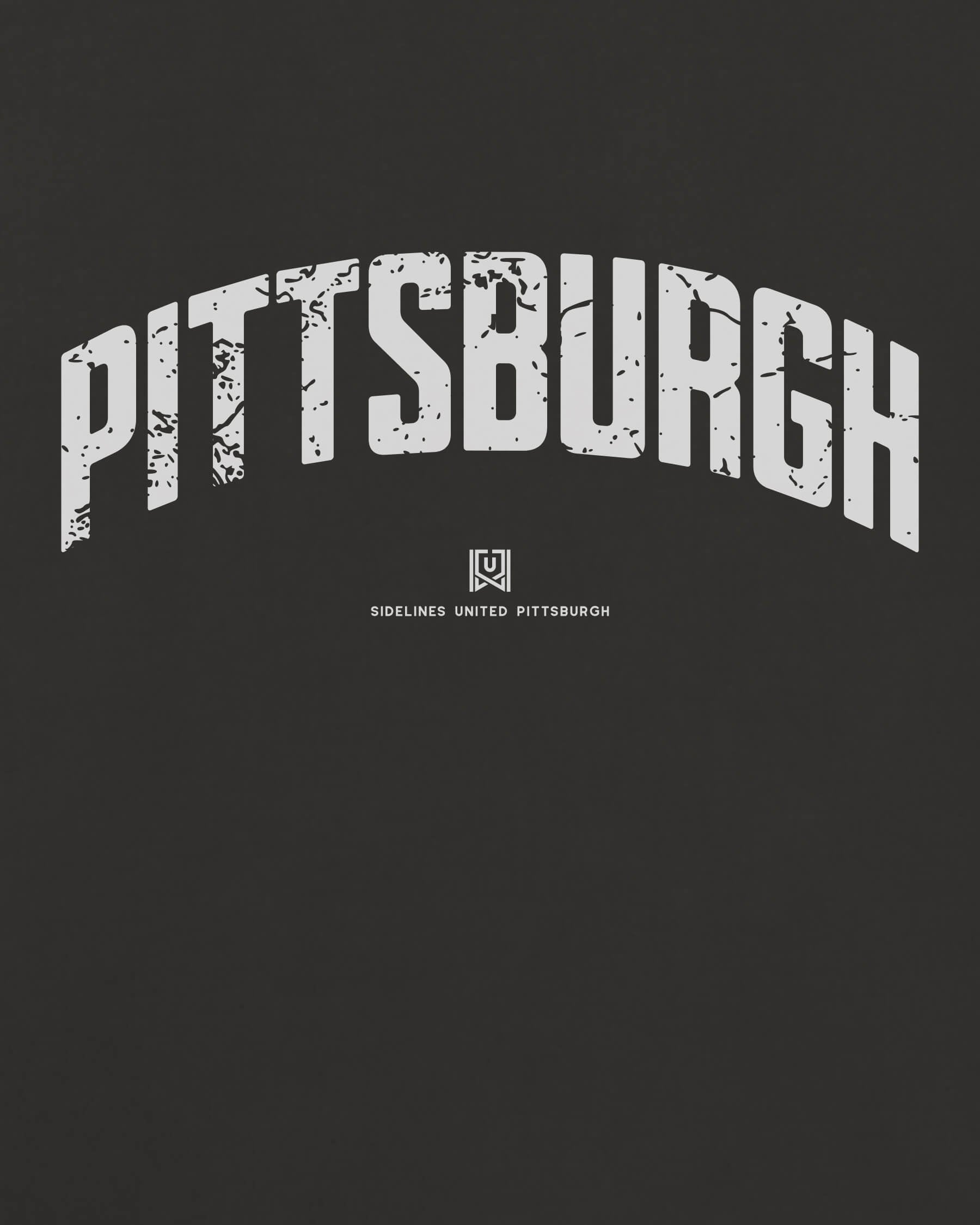 PGH Foundations Tee - Washed Black / White - Zoom