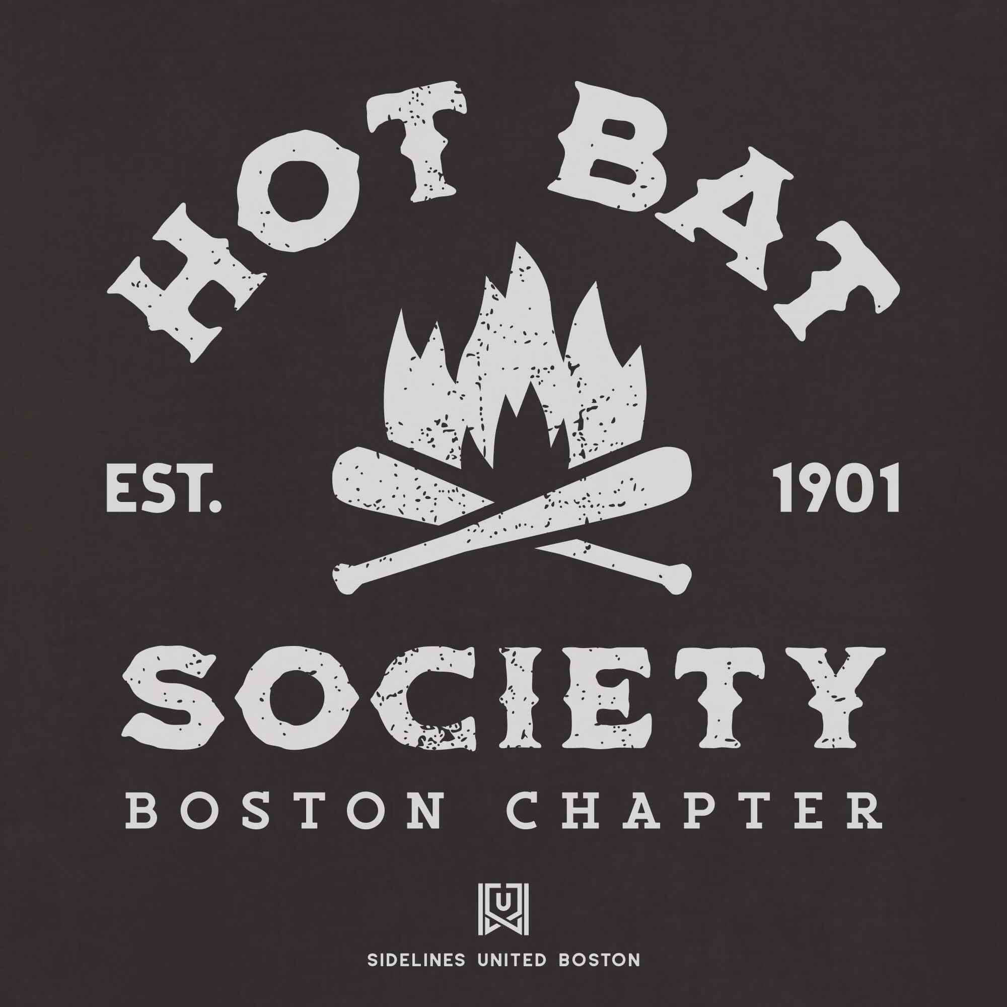BOS Hot Bat Society Black Tee