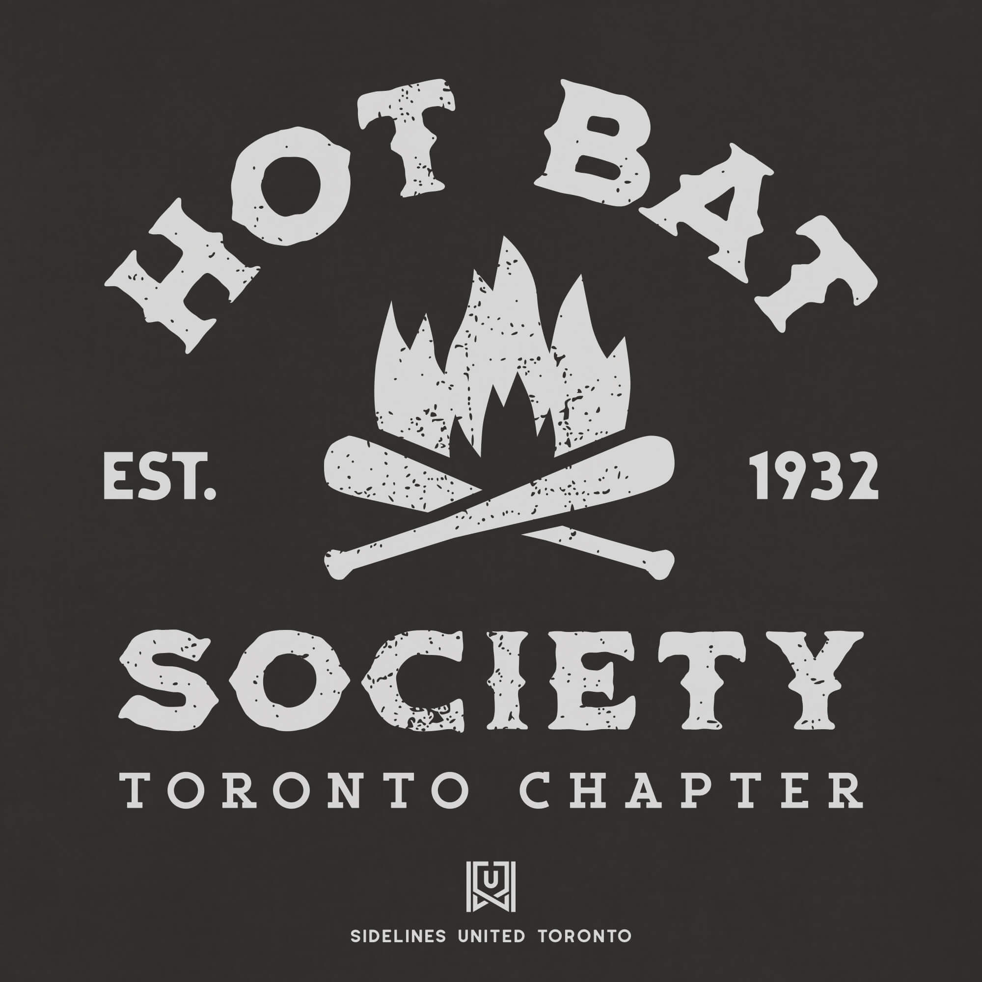 Toronto Hot Bat Society Black Tee