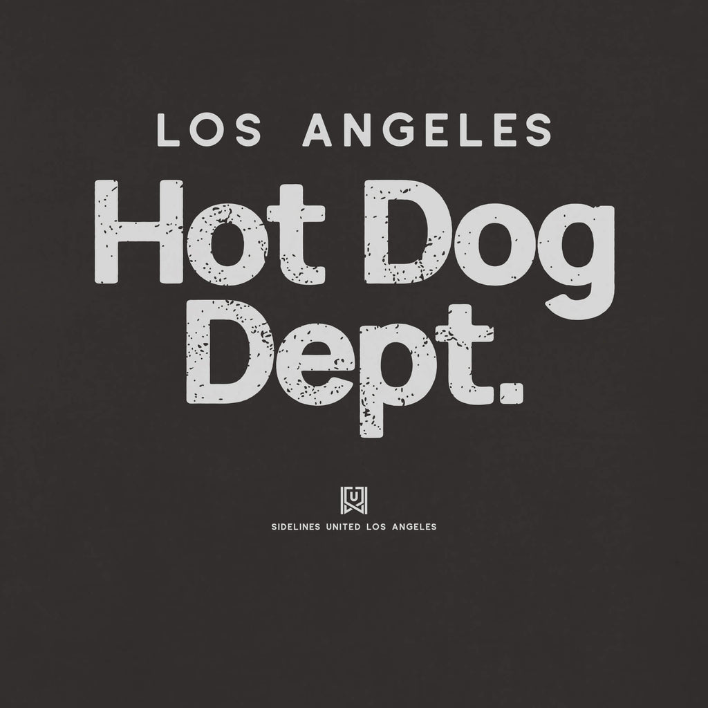 LA Hot Dog Dept Black Tee