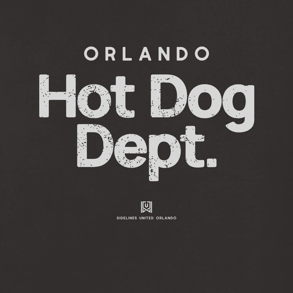 ORL Hot Dog Dept Black Tee
