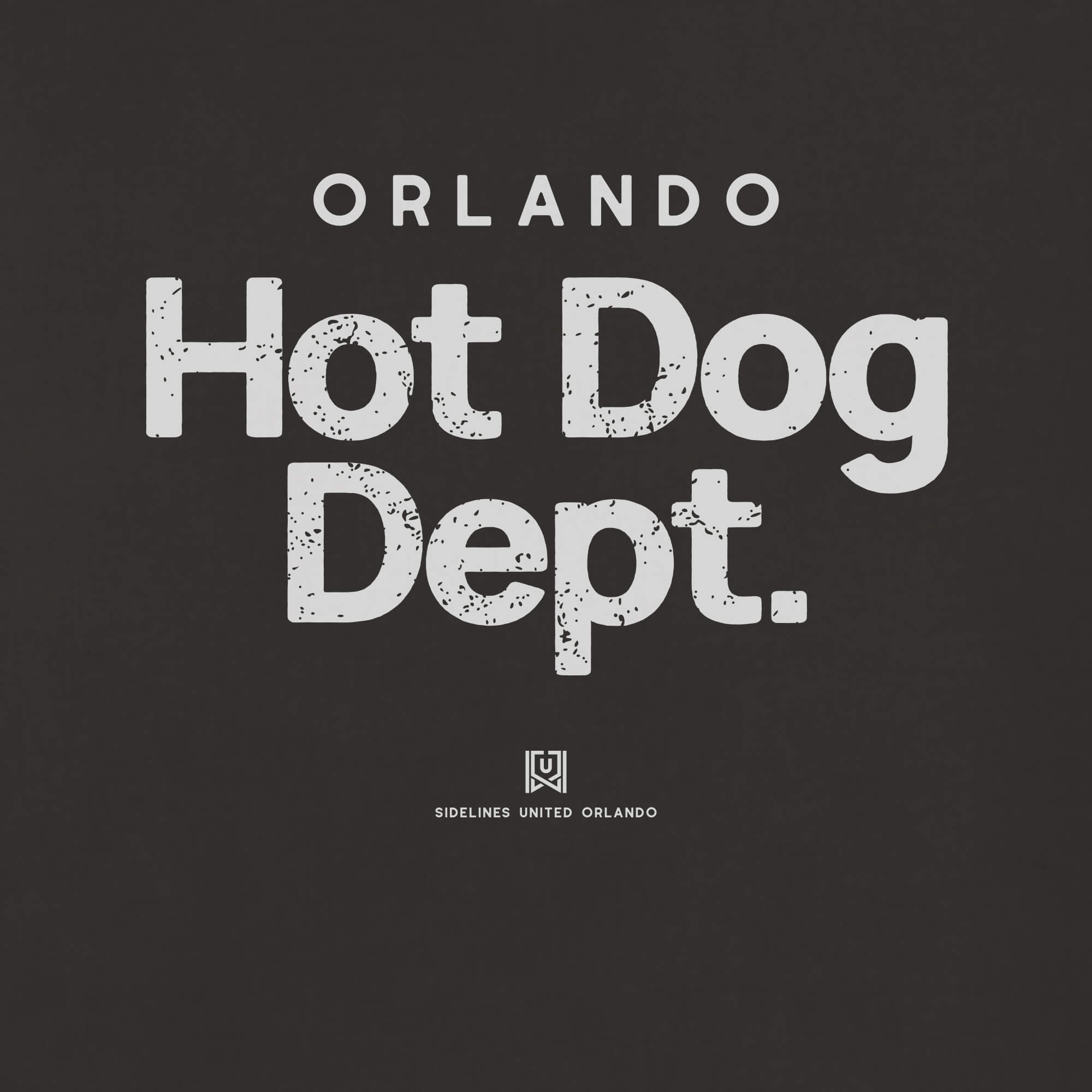 ORL Hot Dog Dept Black Tee