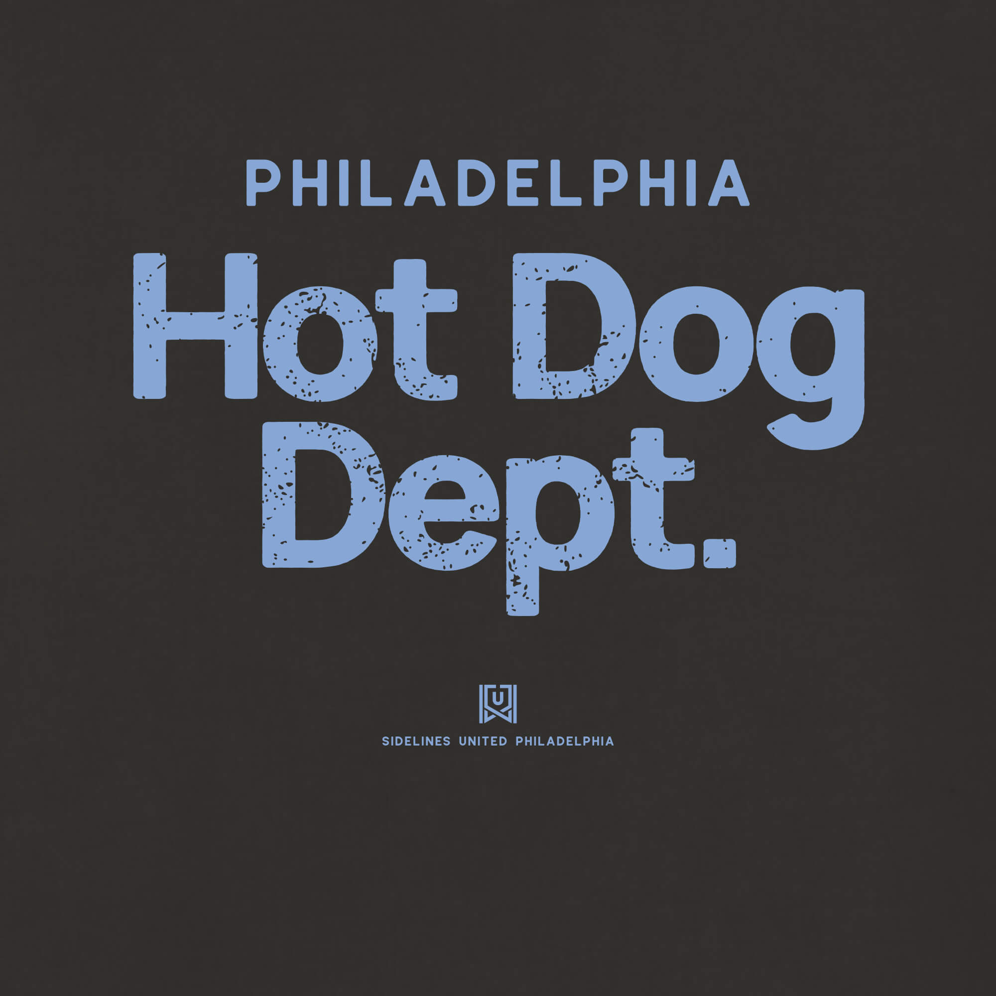 Philly Hot Dog Dept Black Tee
