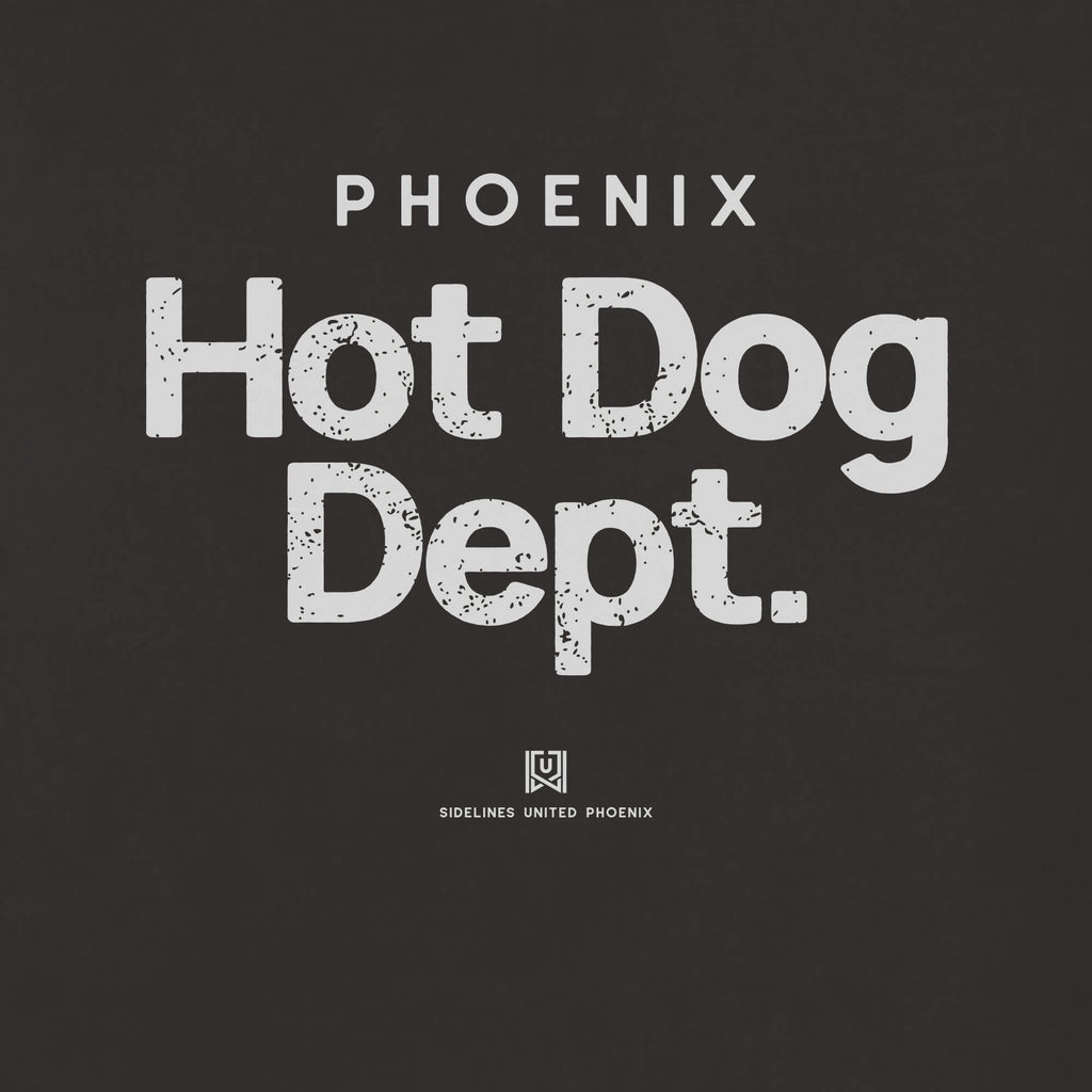 PHX Hot Dog Dept Black Tee