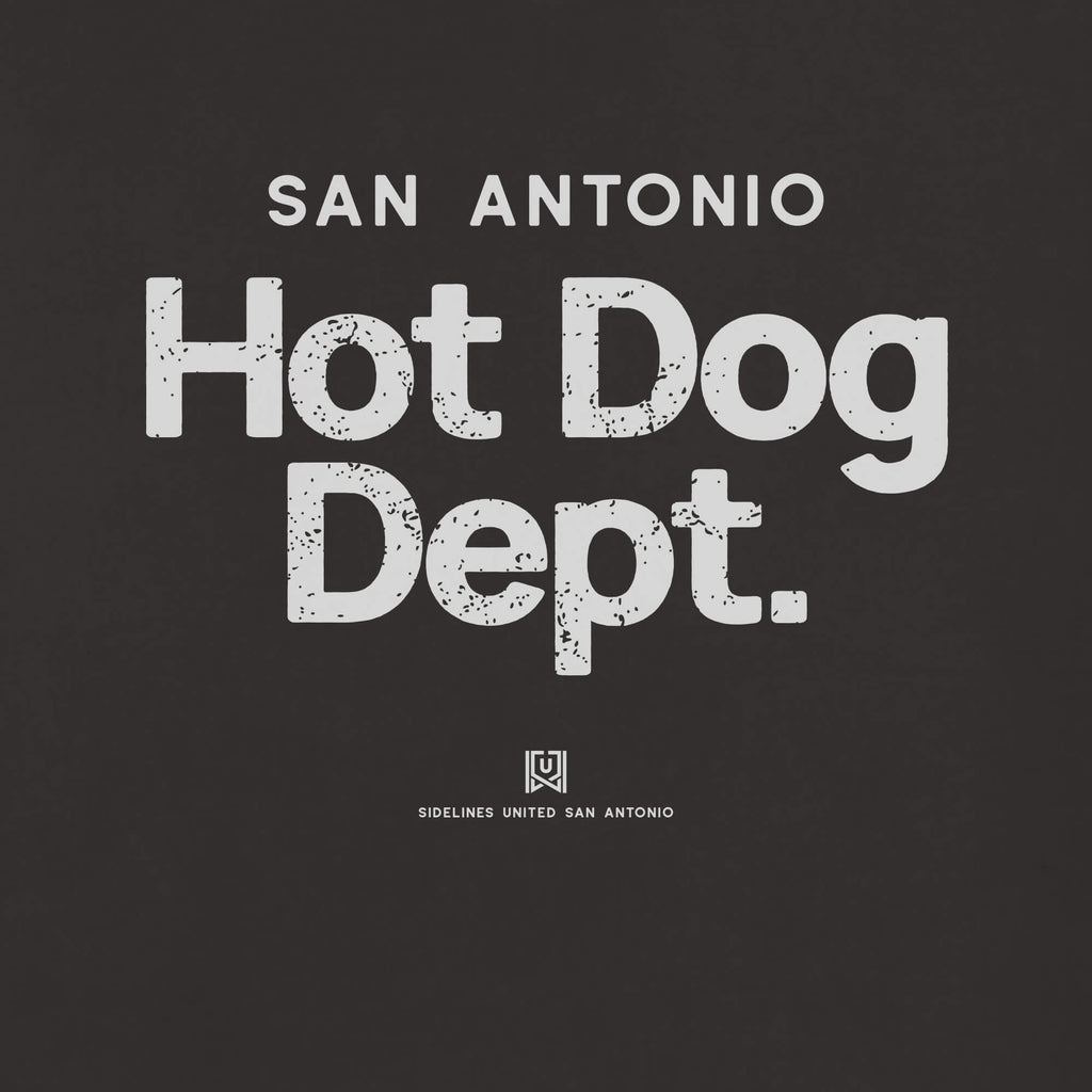 SATX Hot Dog Dept Black Tee