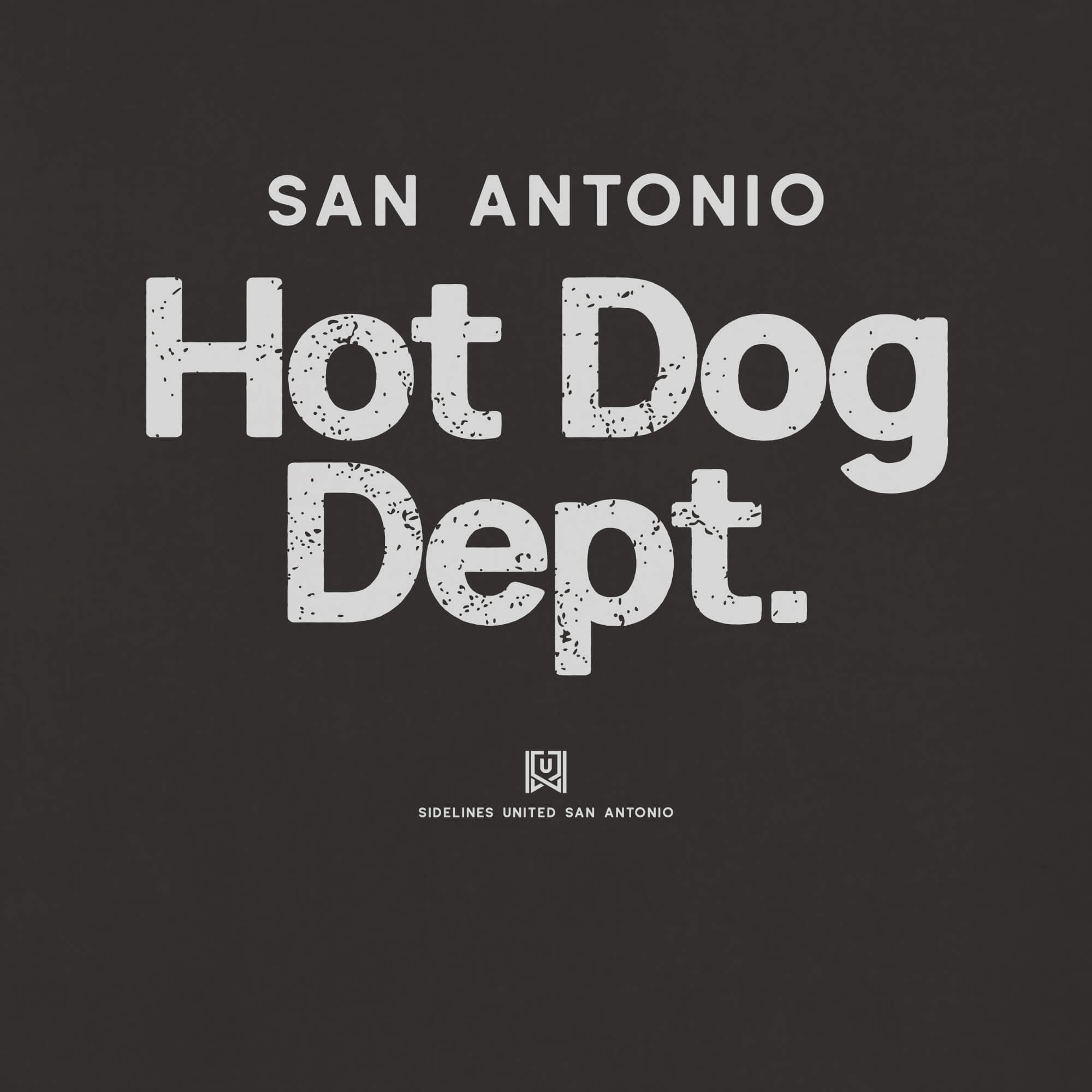 SATX Hot Dog Dept Black Tee