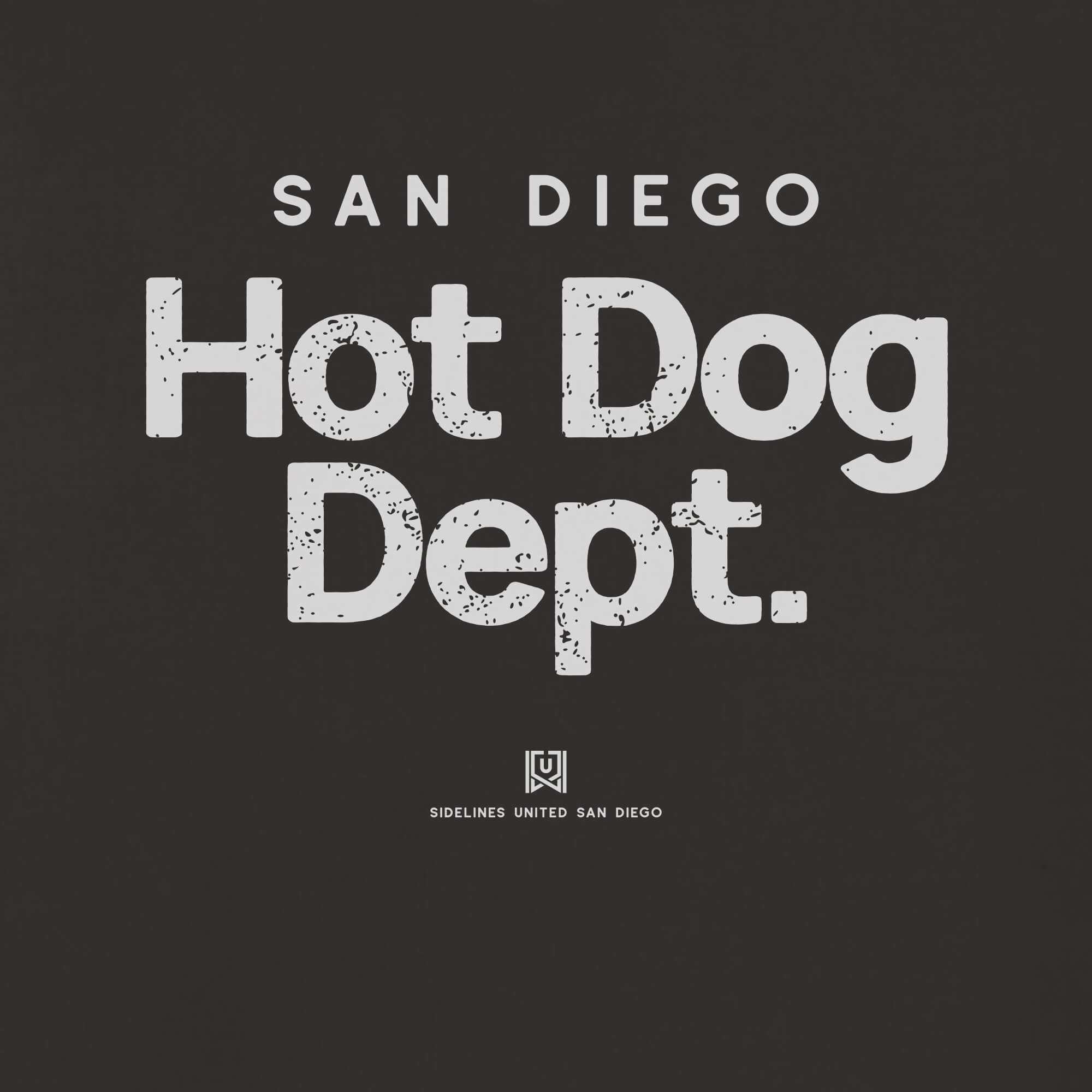 SD Hot Dog Dept Black Tee