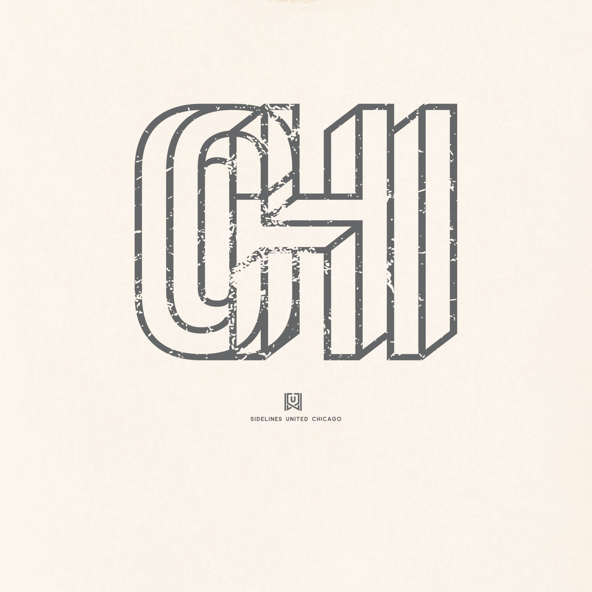 CHI Interlock Vintage White Tee