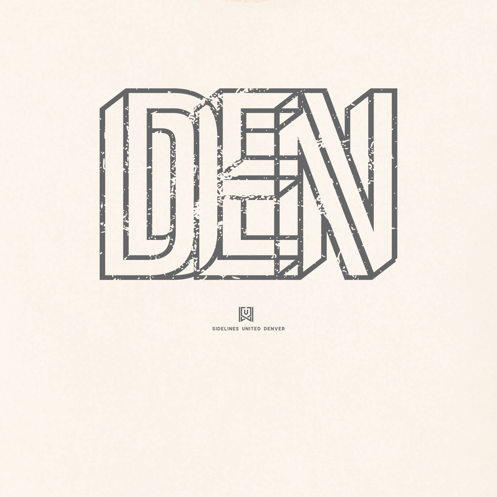 DEN Interlock Vintage White Tee