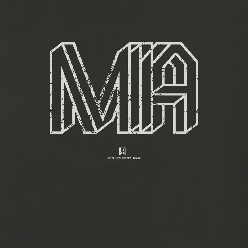 MIA Interlock Black Tee