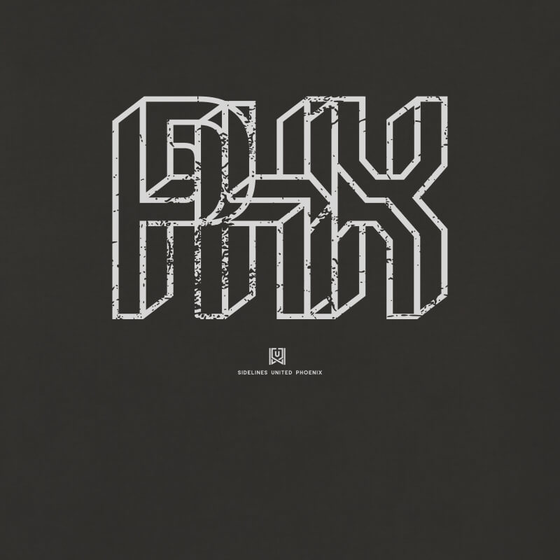 PHX Interlock Black Tee