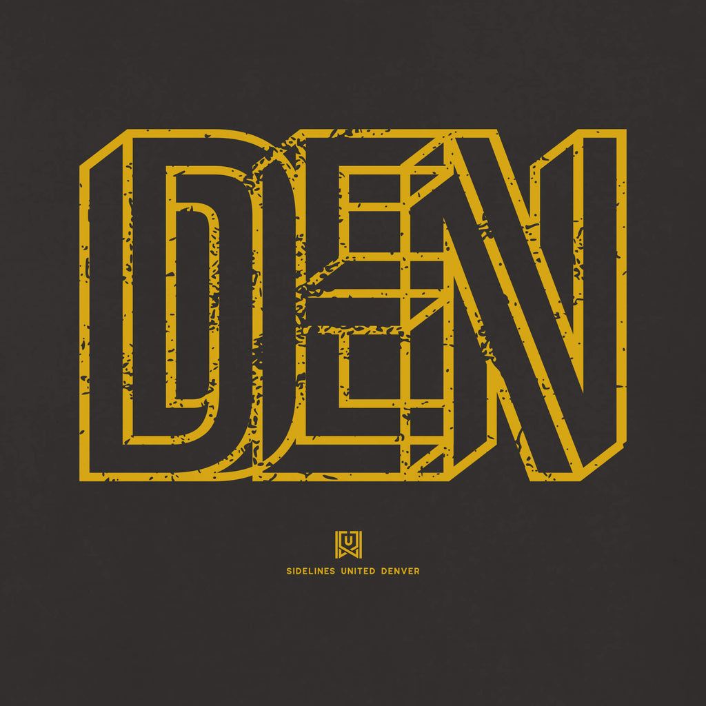 DEN Intersect Black Tee