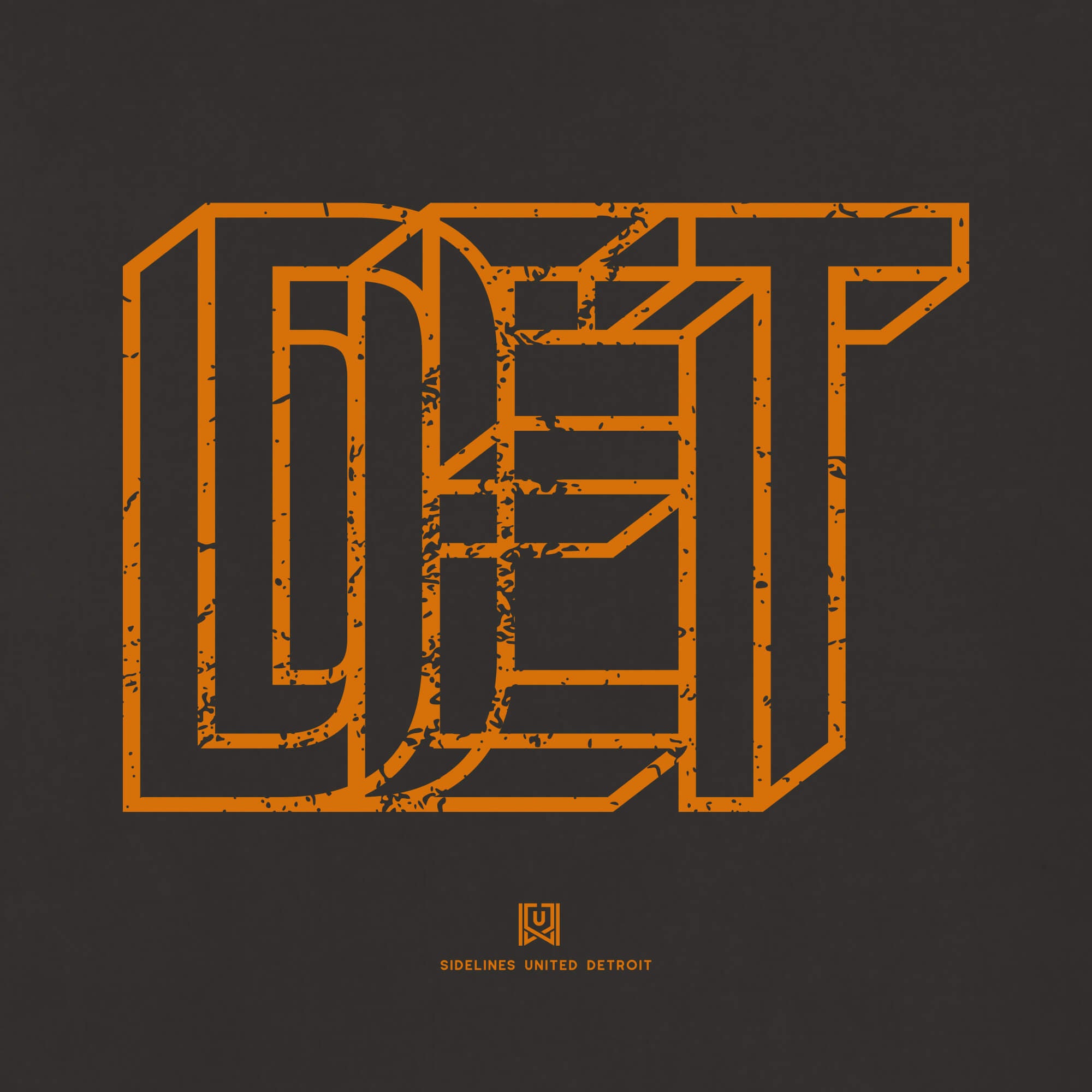 DET Intersect Black Tee