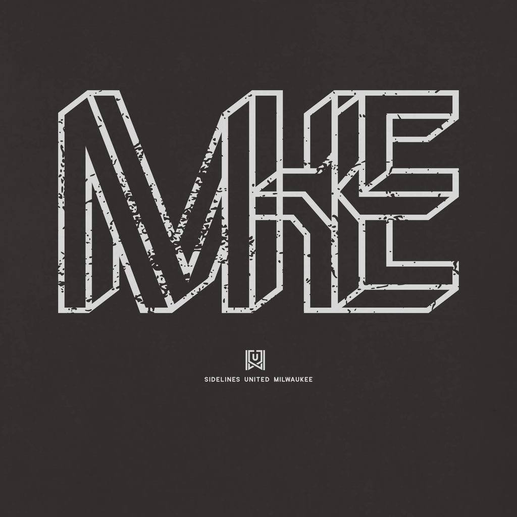 MKE Intersect Black Tee