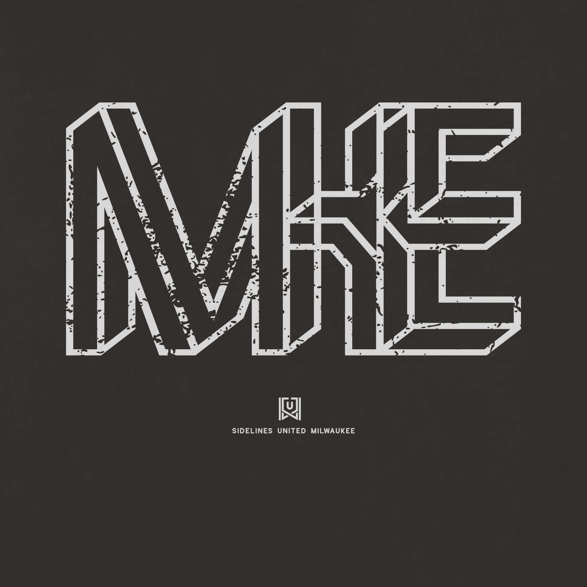 MKE Intersect Black Tee