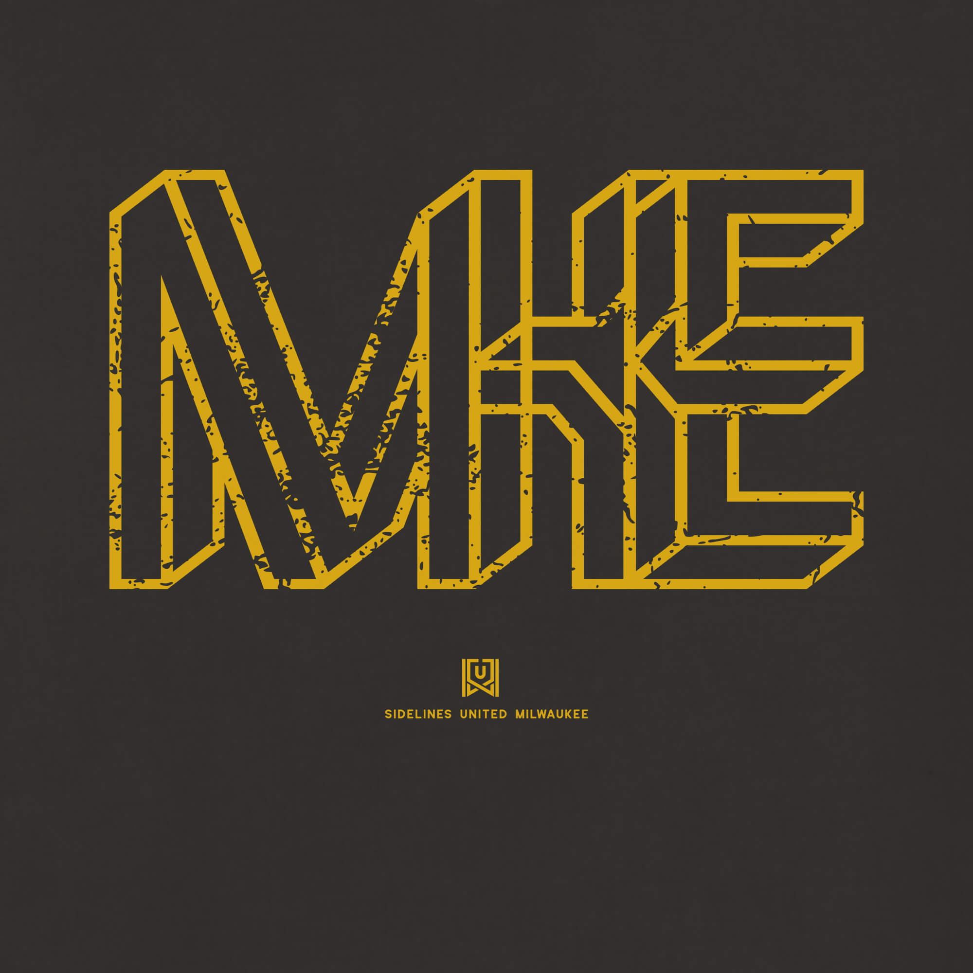 MKE Intersect Black Tee