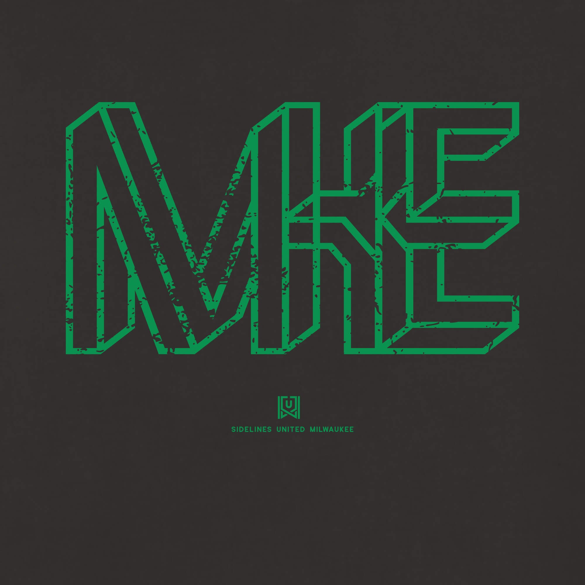 MKE Intersect Black Tee