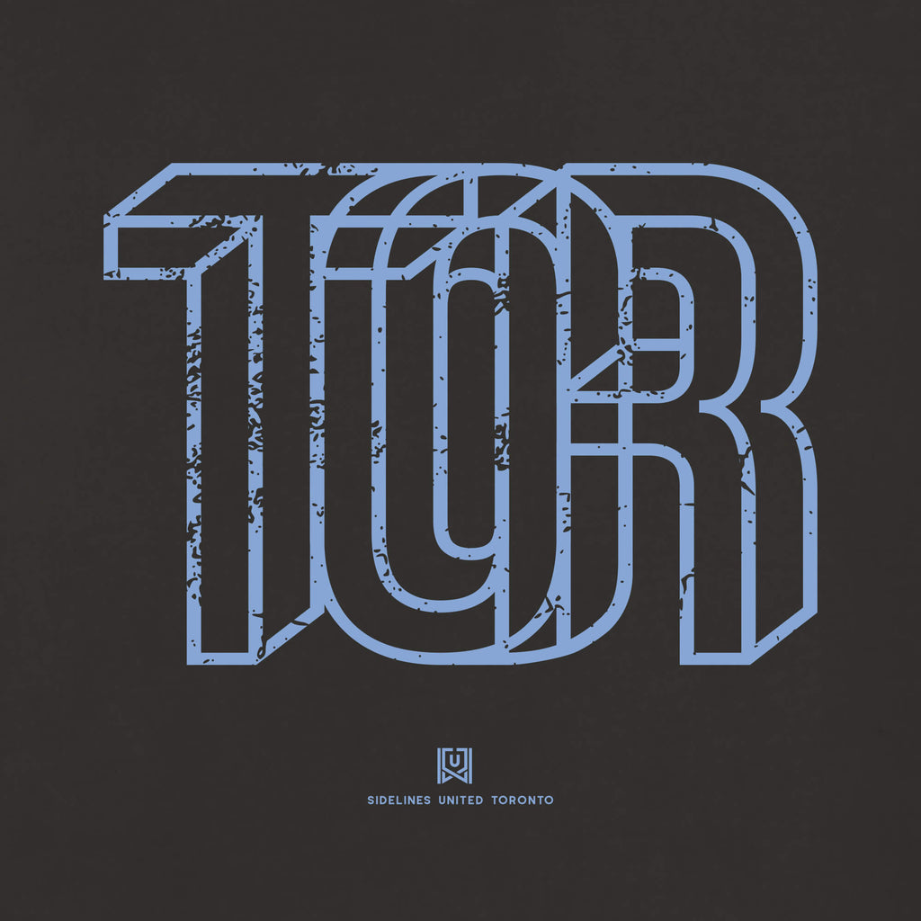 Toronto Intersect Black Tee