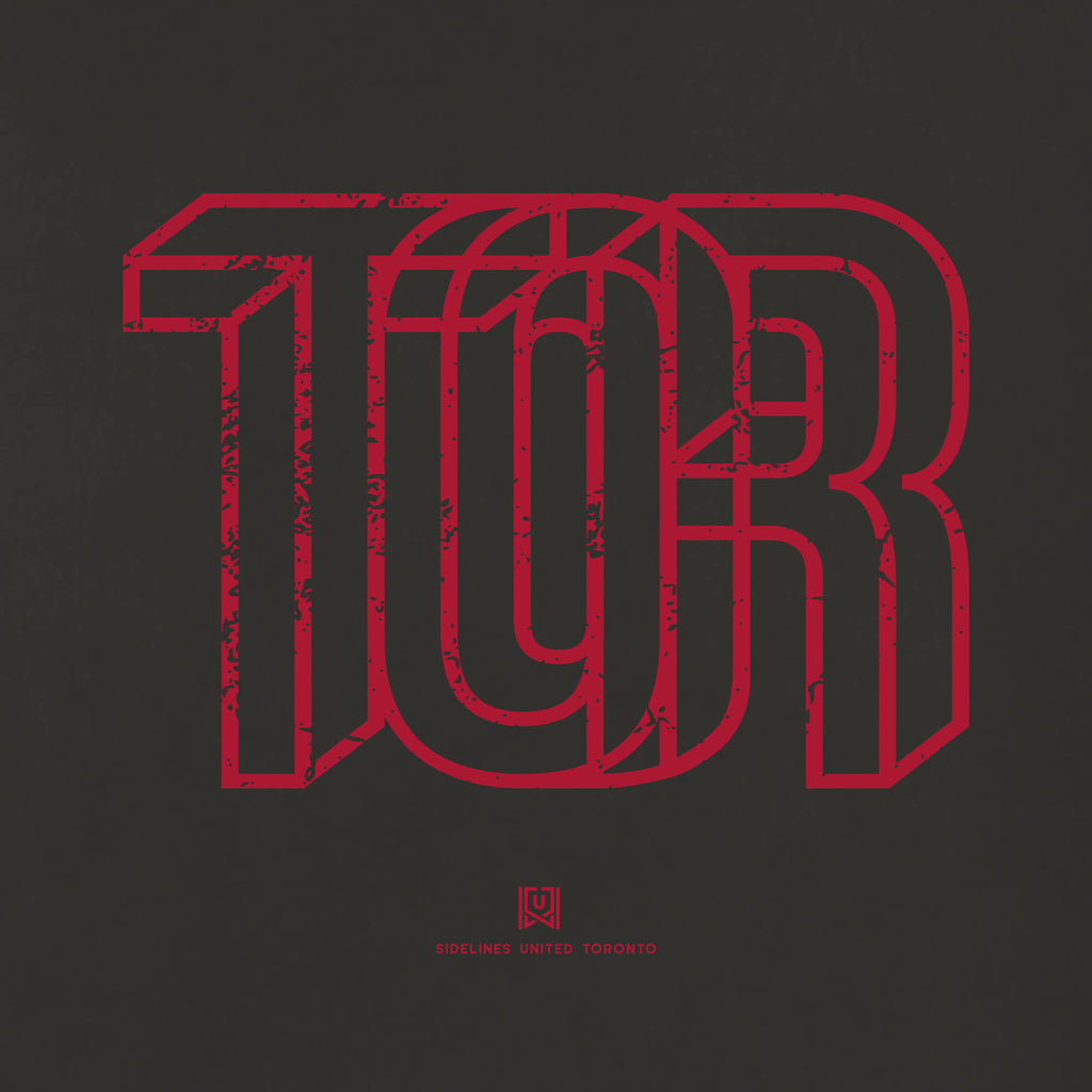 Toronto Intersect Black Tee