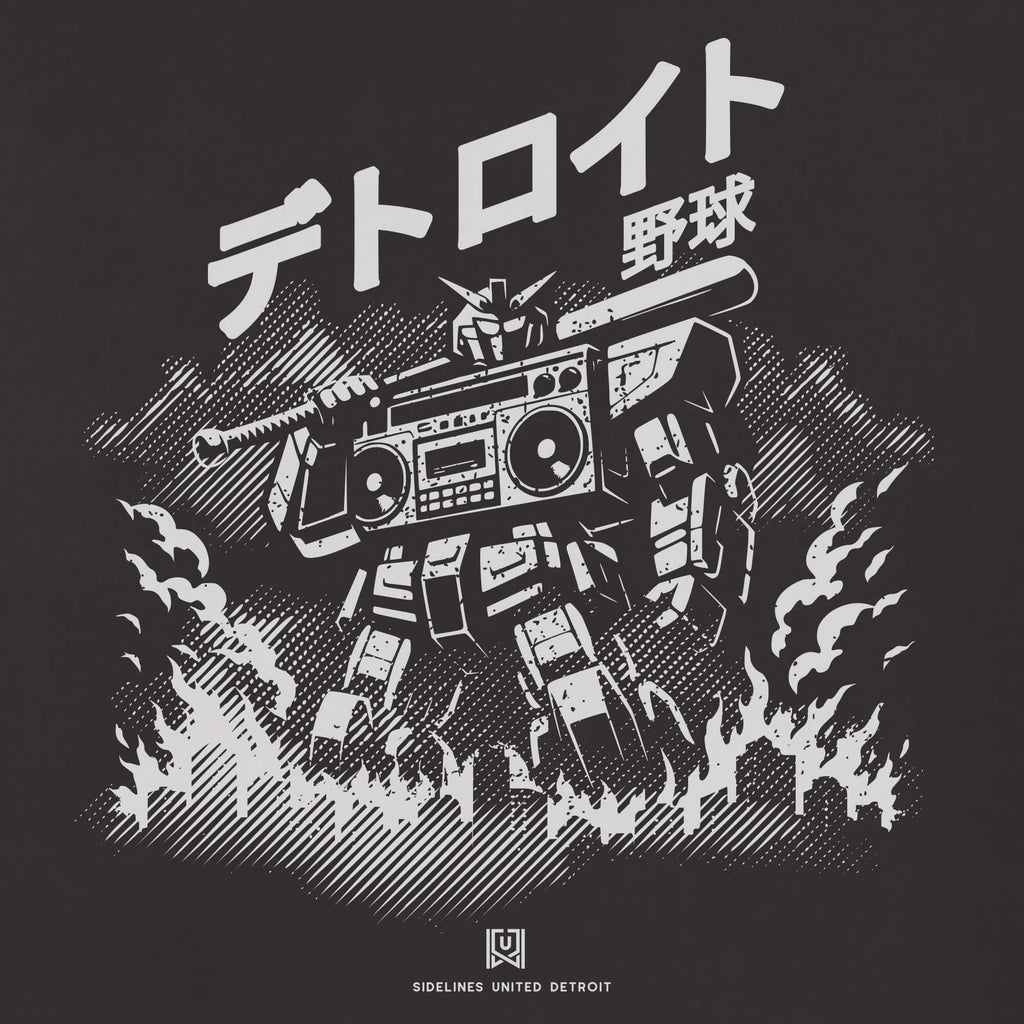 DET Mech Black Tee