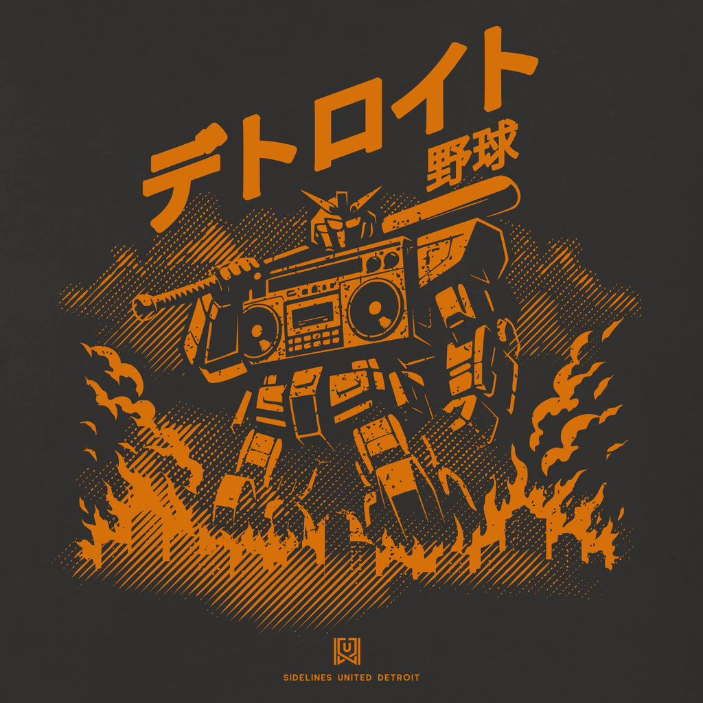 DET Mech Black Tee