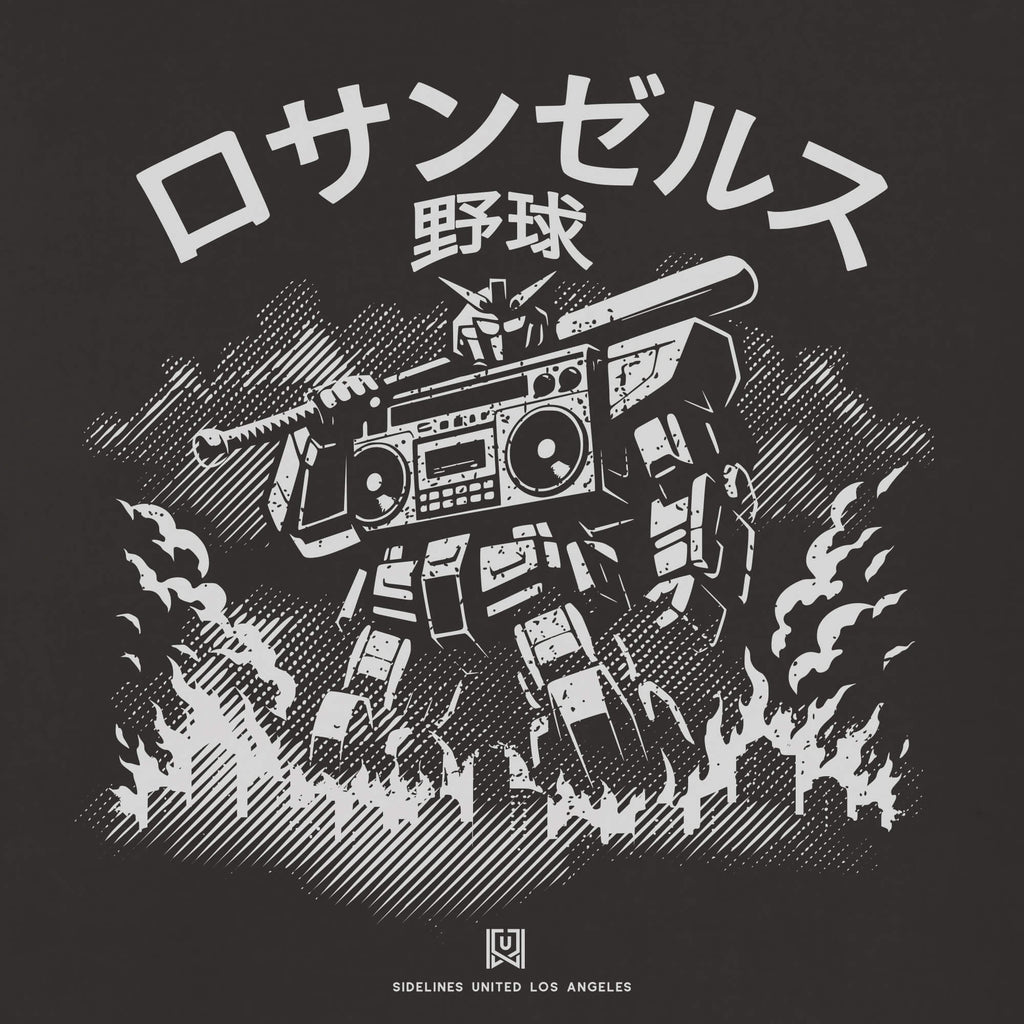 LA Mech Black Tee