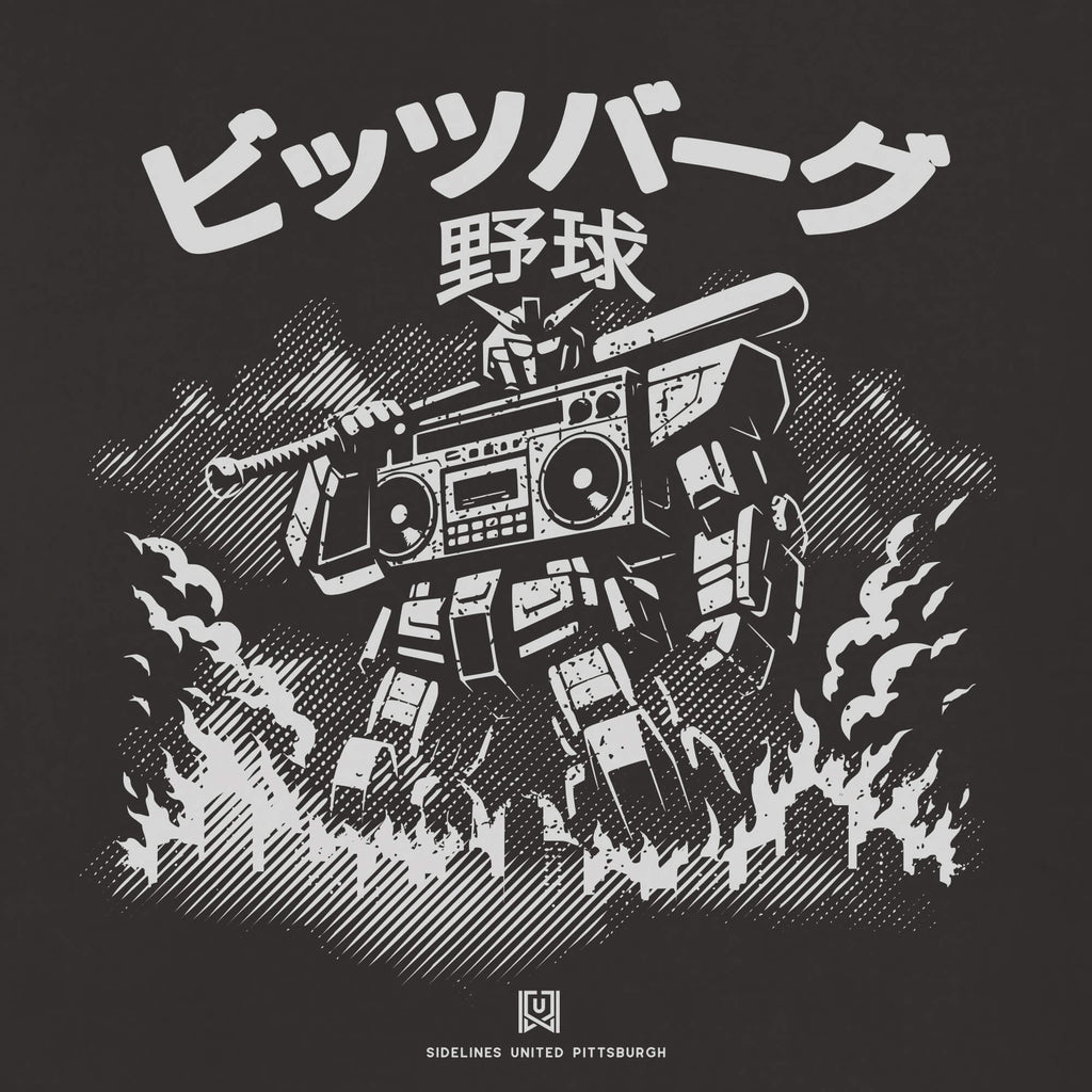 PGH Mech Black Tee