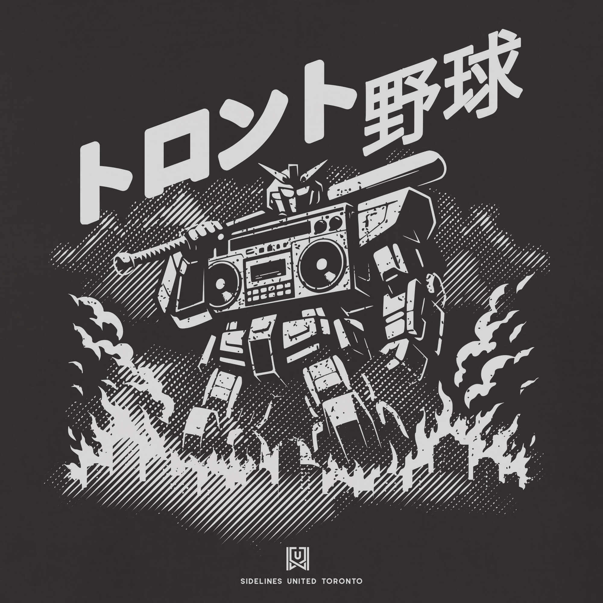 Toronto Mech Black Tee
