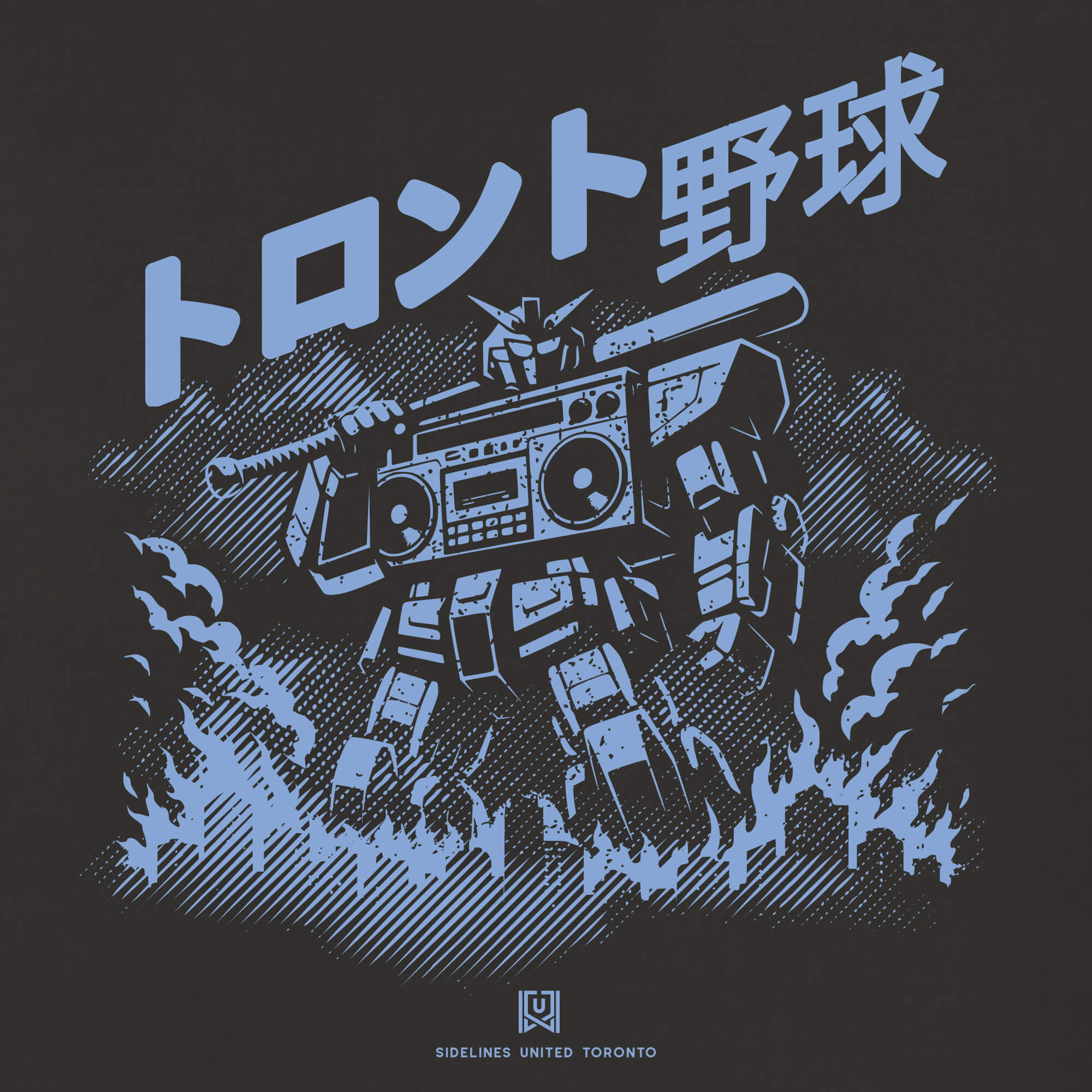 Toronto Mech Black Tee