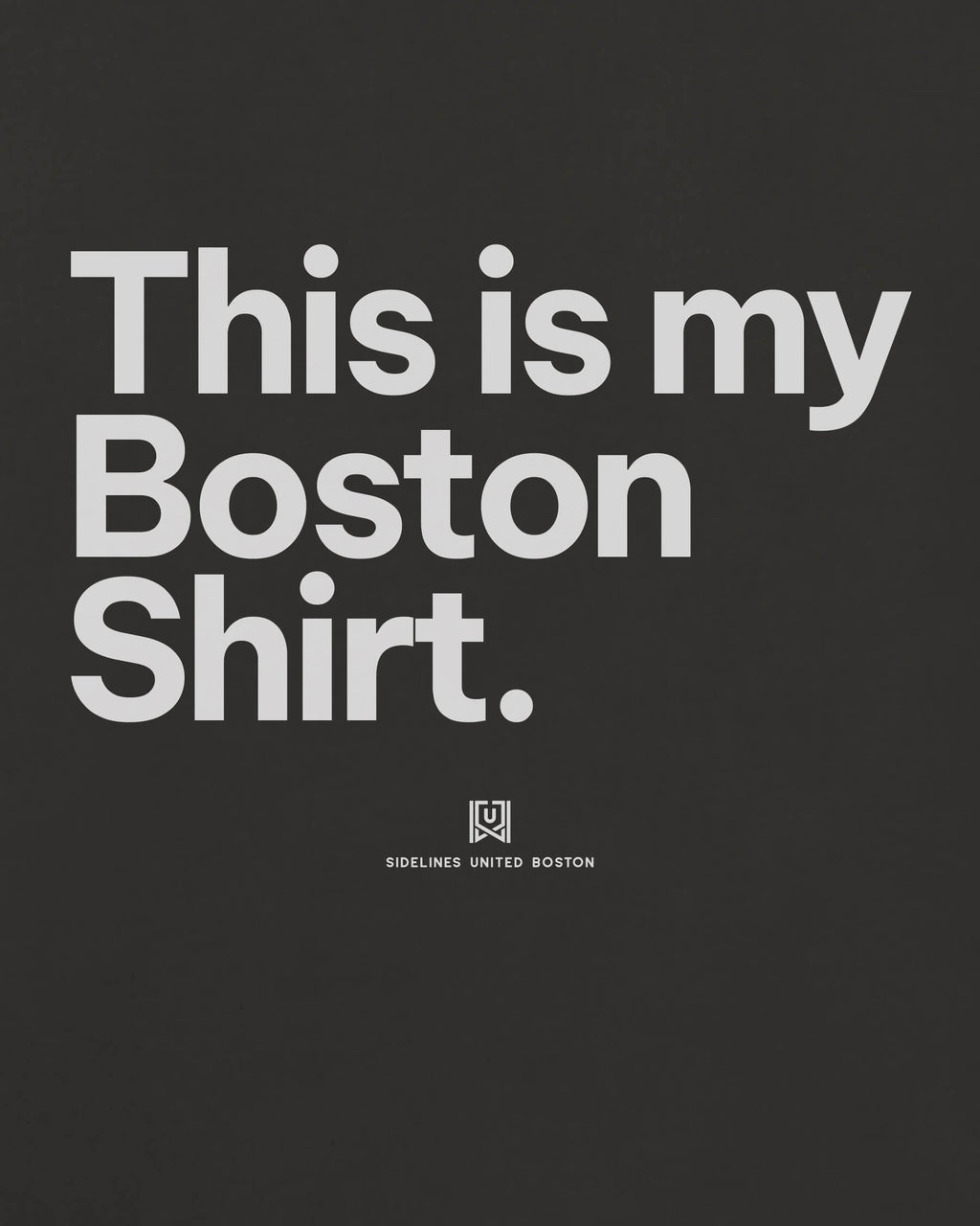 BOS My Shirt Tee - Washed Black / White - Zoom
