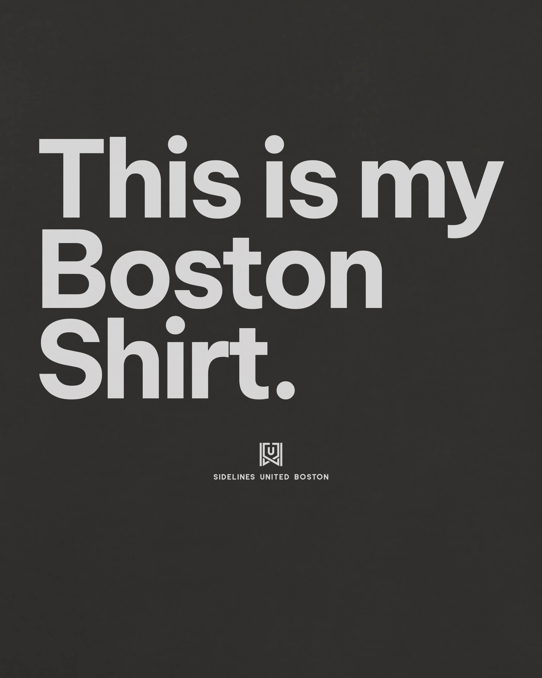 BOS My Shirt Tee - Washed Black / White - Zoom