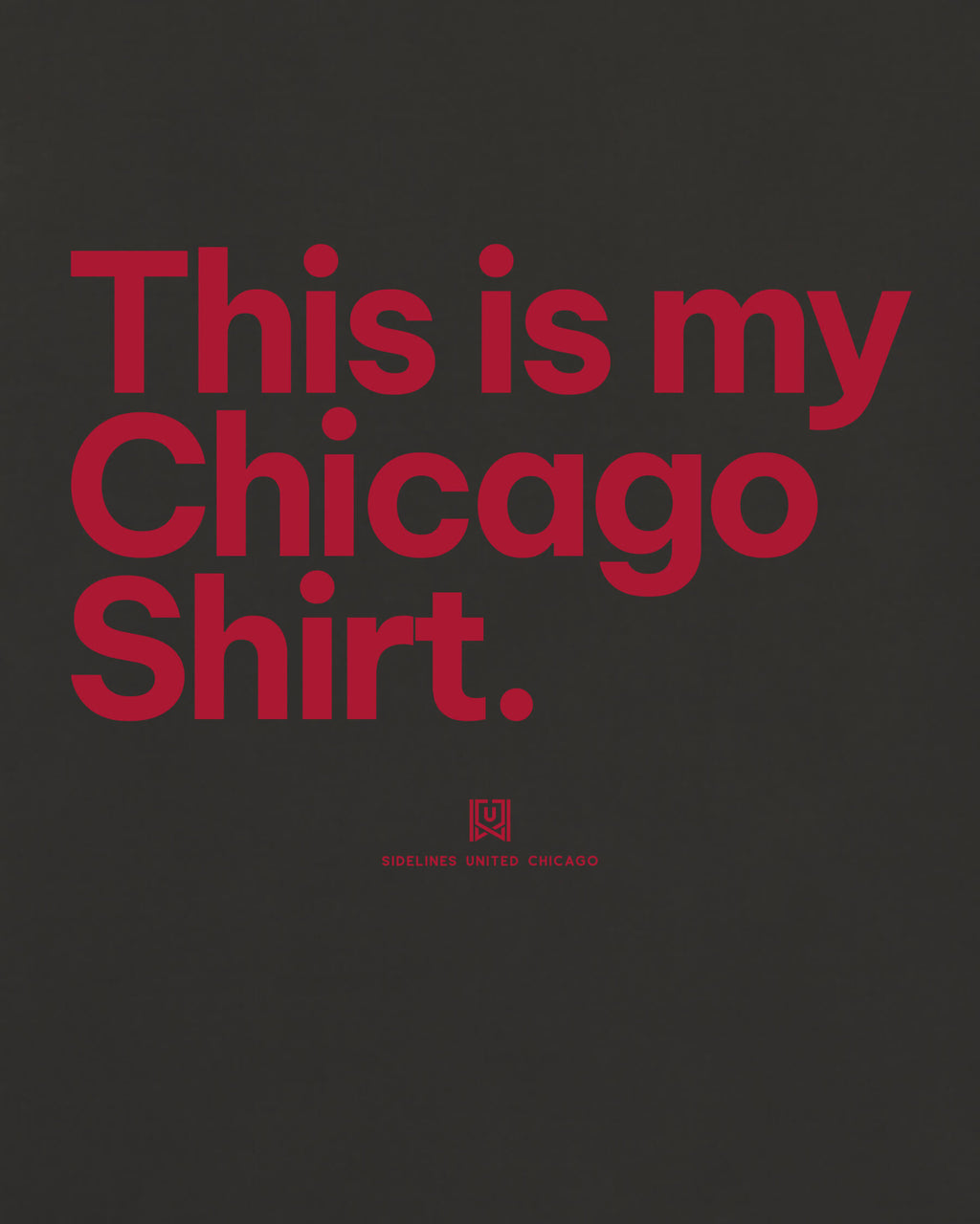 CHI My Shirt Tee - Washed Black / Red - Zoom