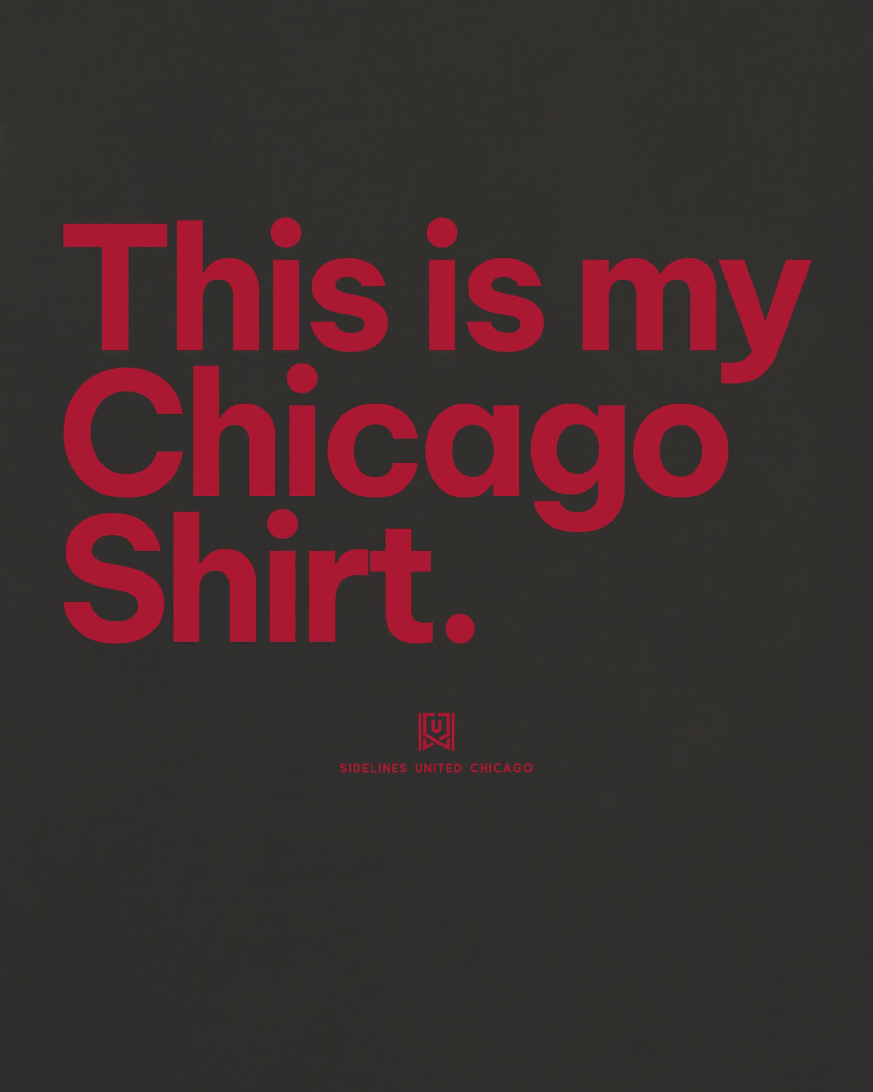CHI My Shirt Tee - Washed Black / Red - Zoom