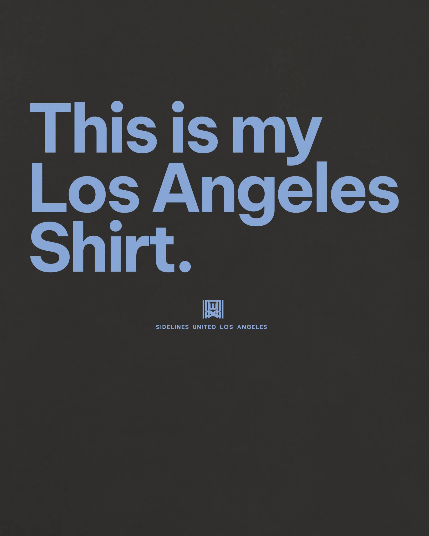 LA My Shirt Tee - Washed Black / Blue - Zoom