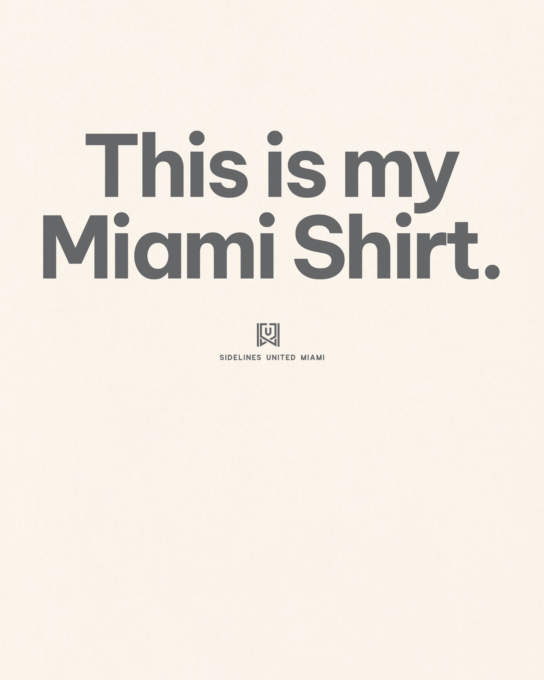 MIA My Shirt Tee - Vintage White - Zoom
